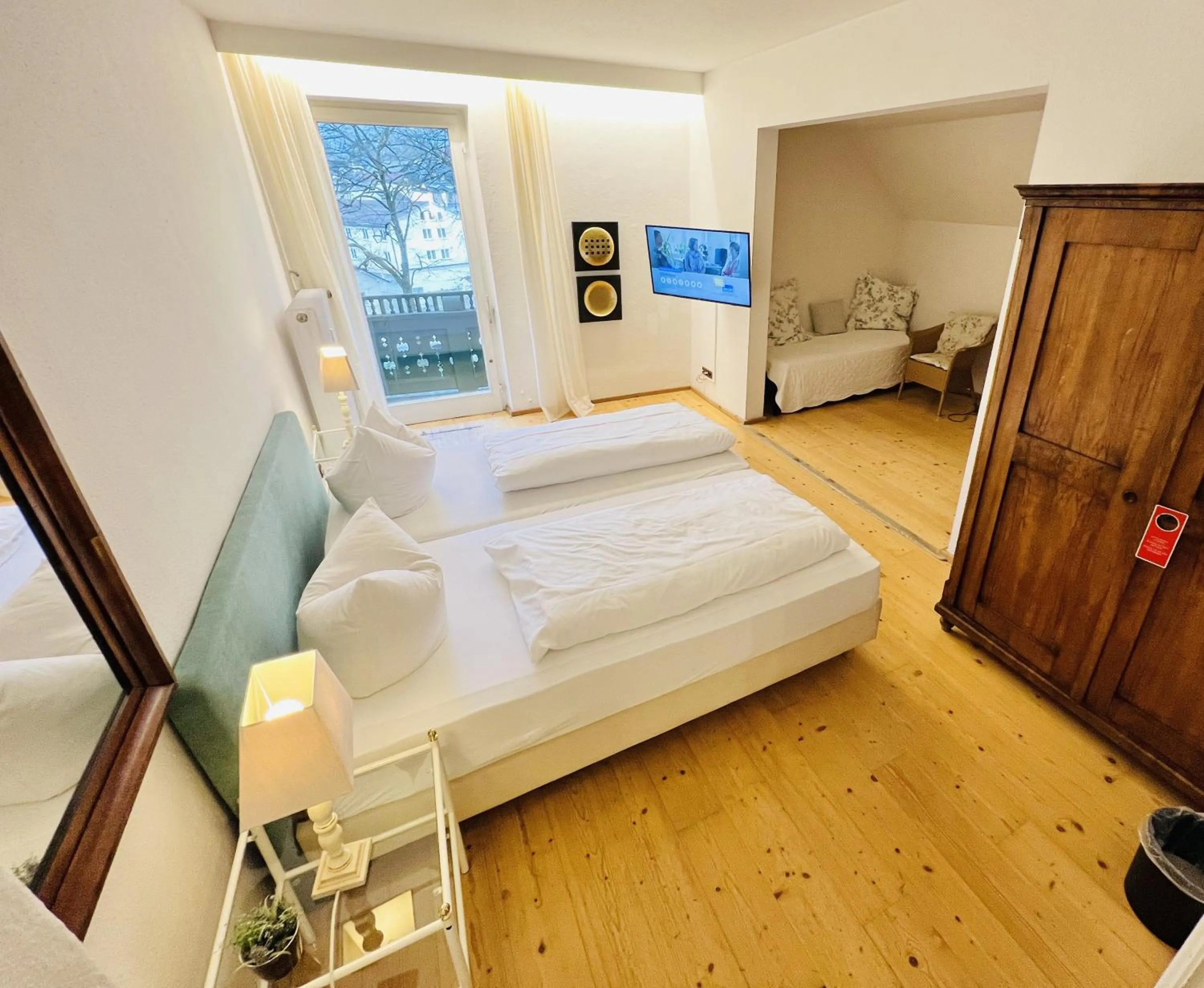 Bed in Hotel Kolbergarten