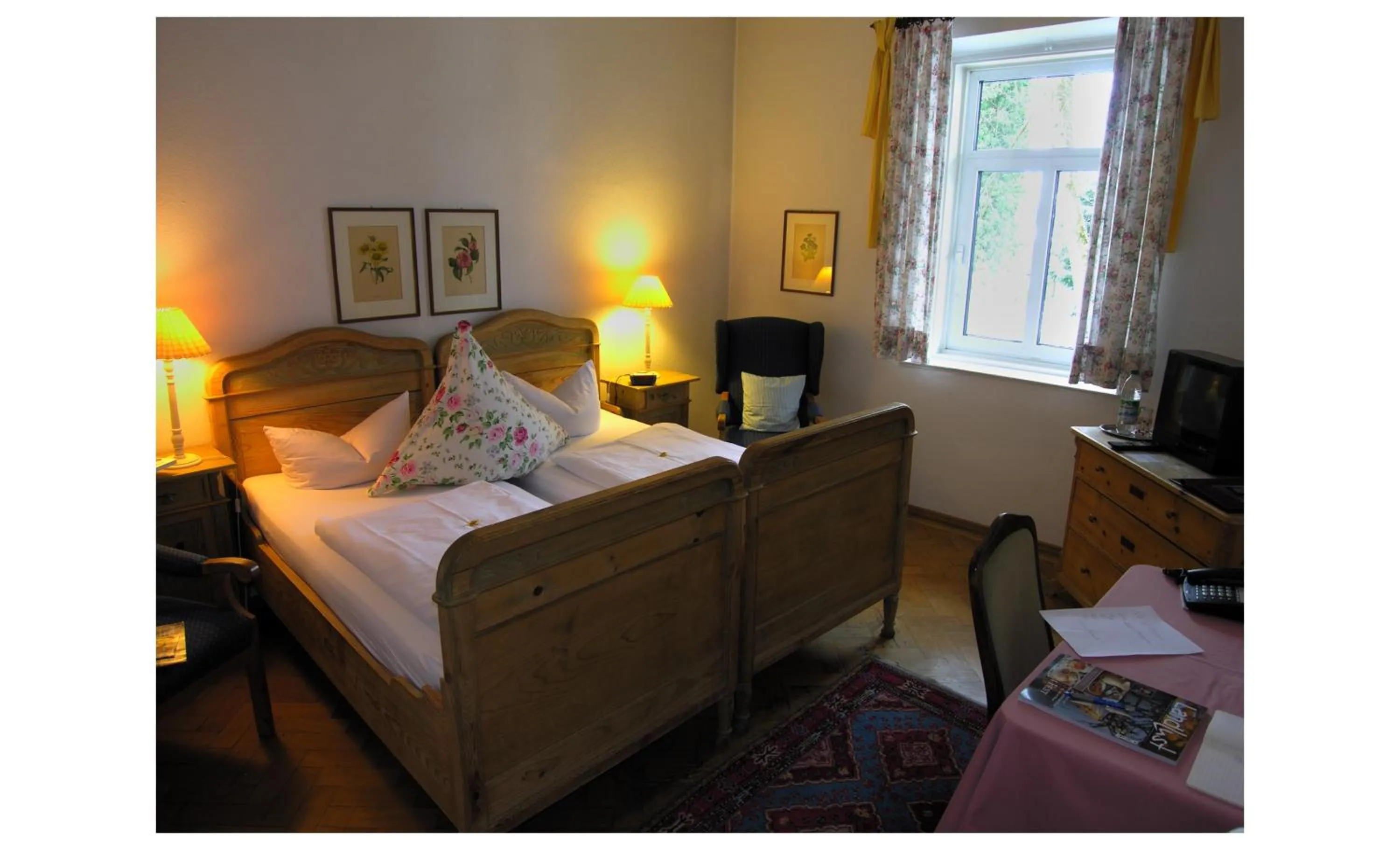 Bed in Hotel Kolbergarten