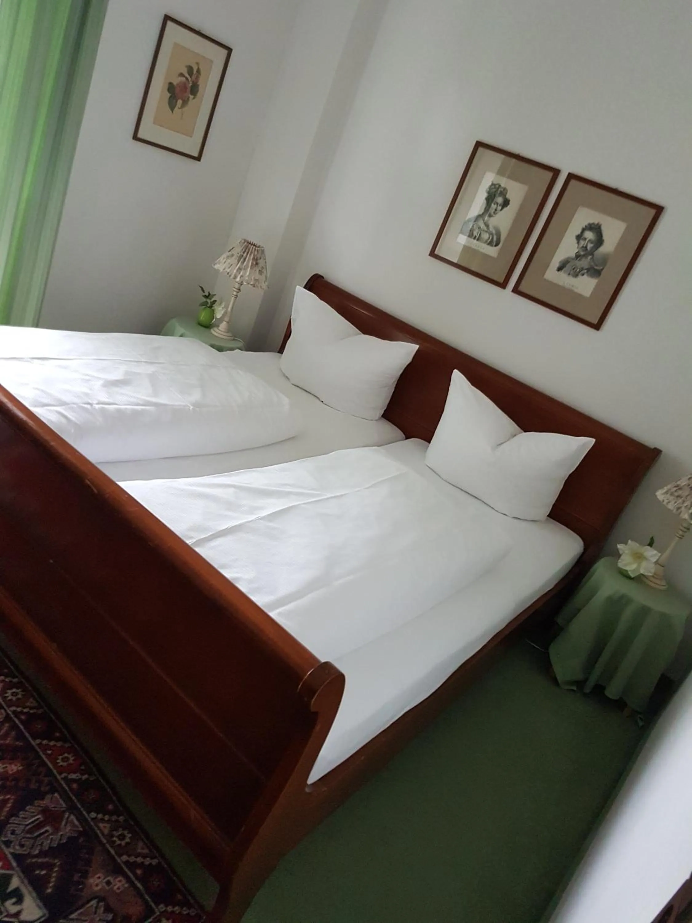 Bed in Hotel Kolbergarten