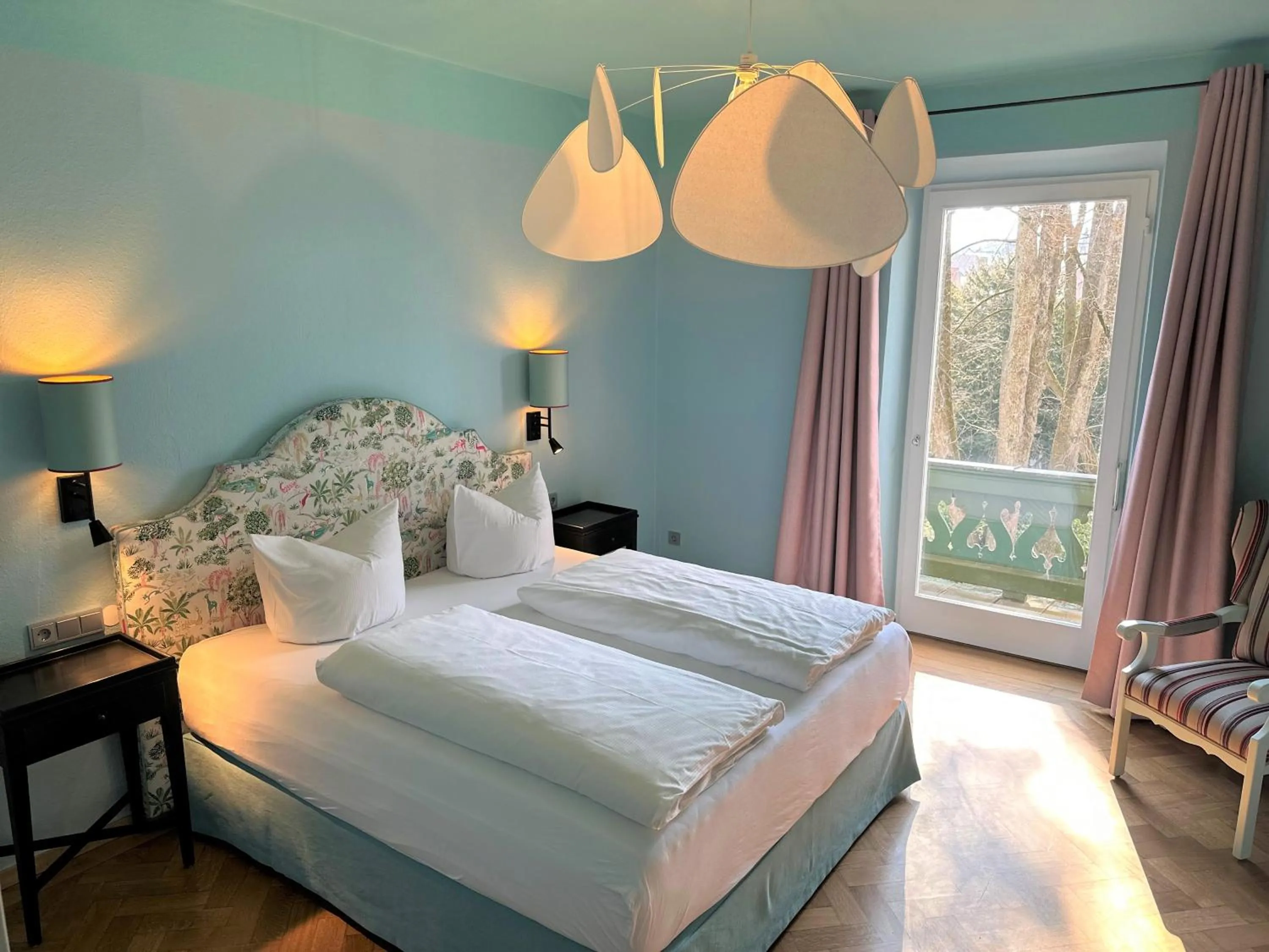 Bed in Hotel Kolbergarten