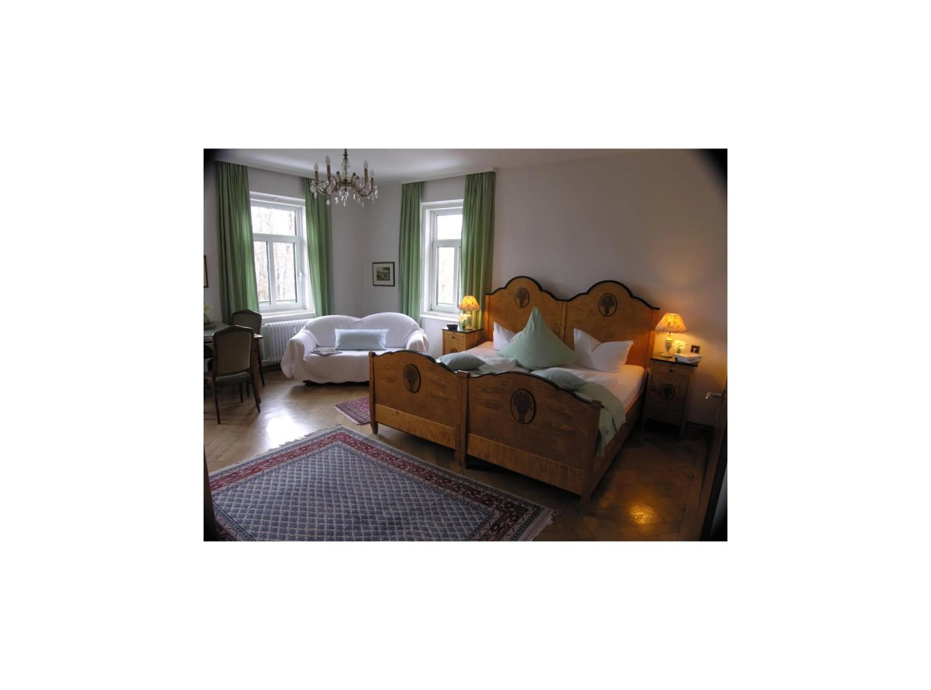 Bed in Hotel Kolbergarten