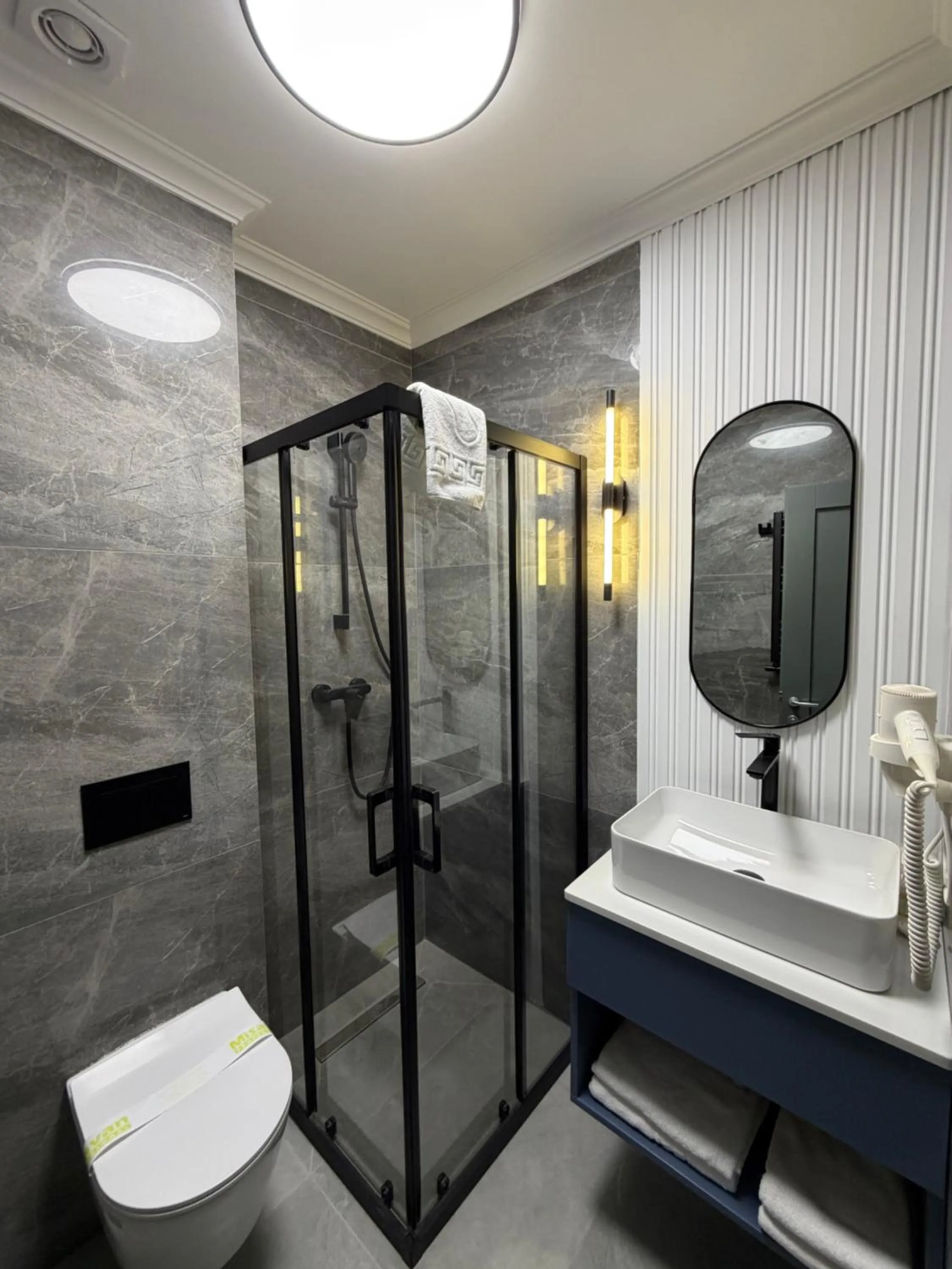 Bathroom in Hotel Zamca Suceava