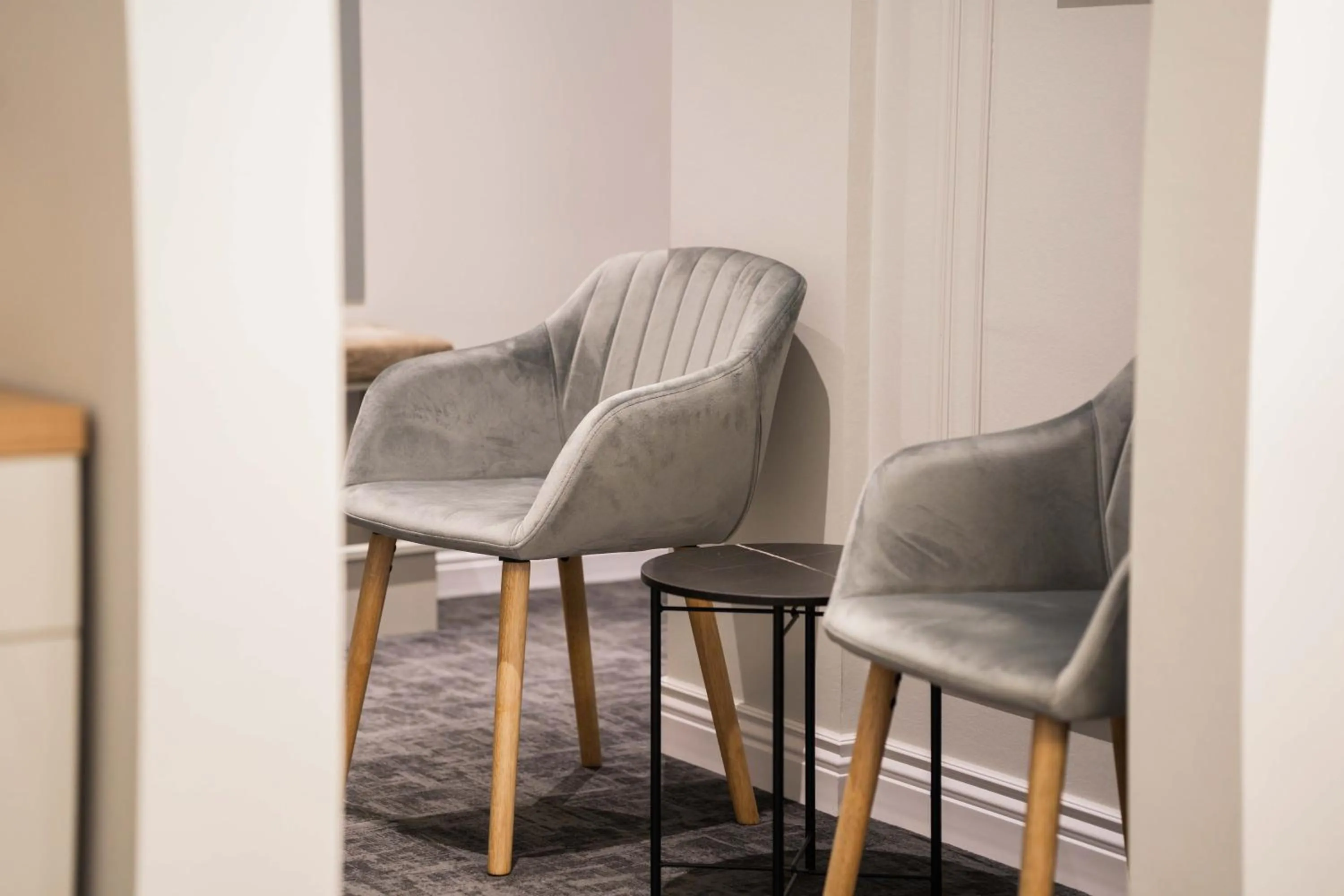 Seating area in Hotel Zamca Suceava