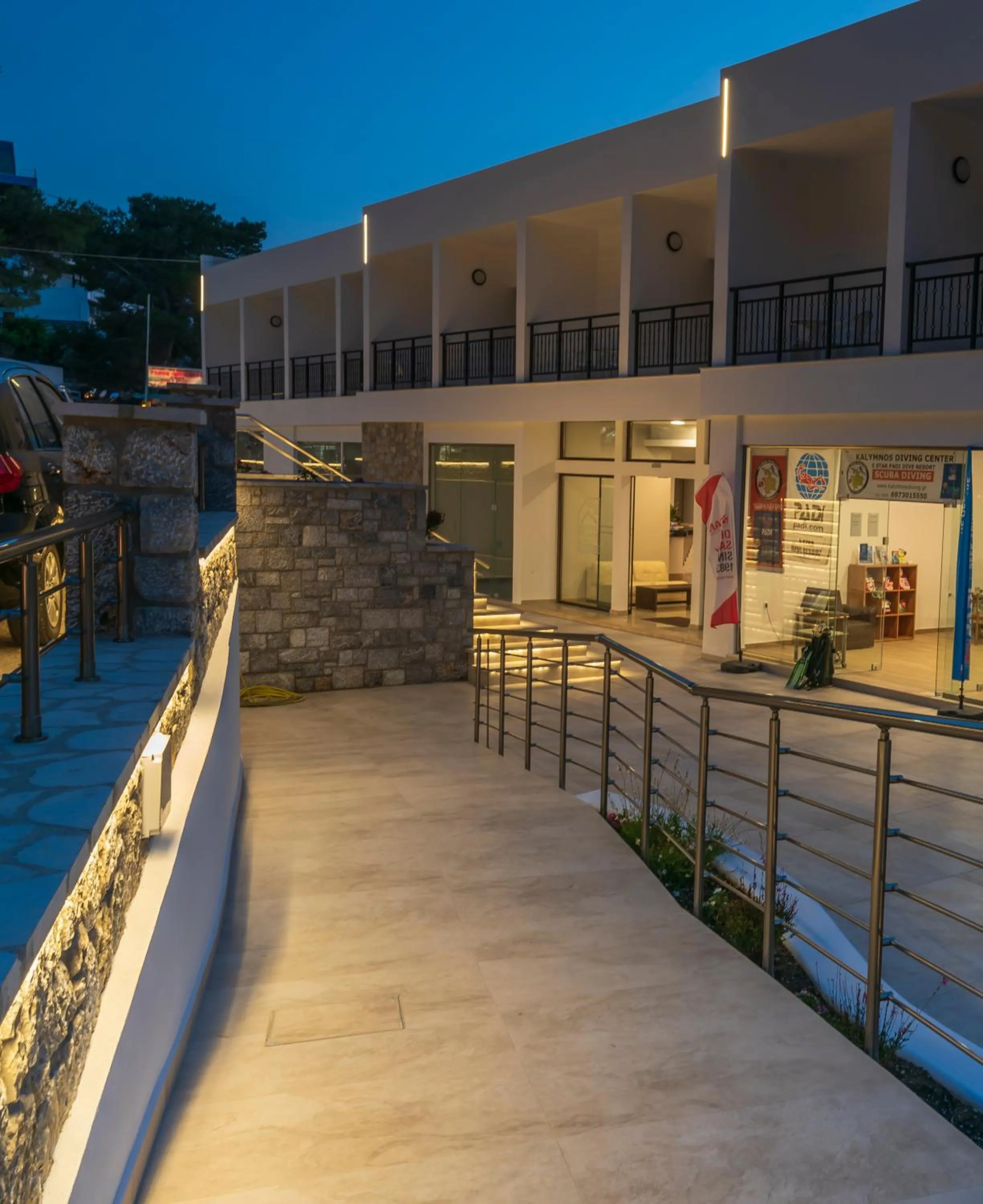 Property building in Plaza Hotel