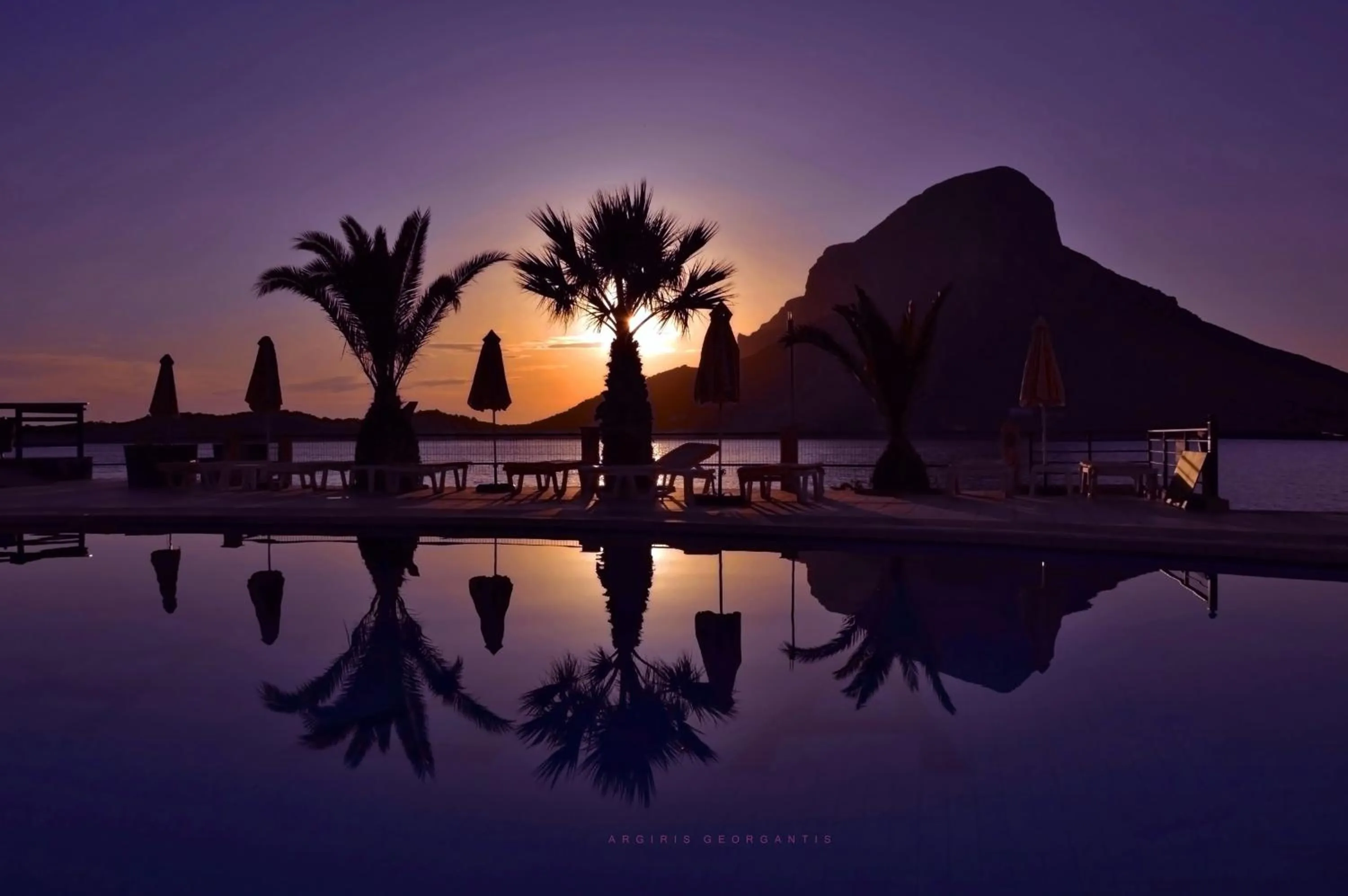 Mountain view in Plaza Hotel