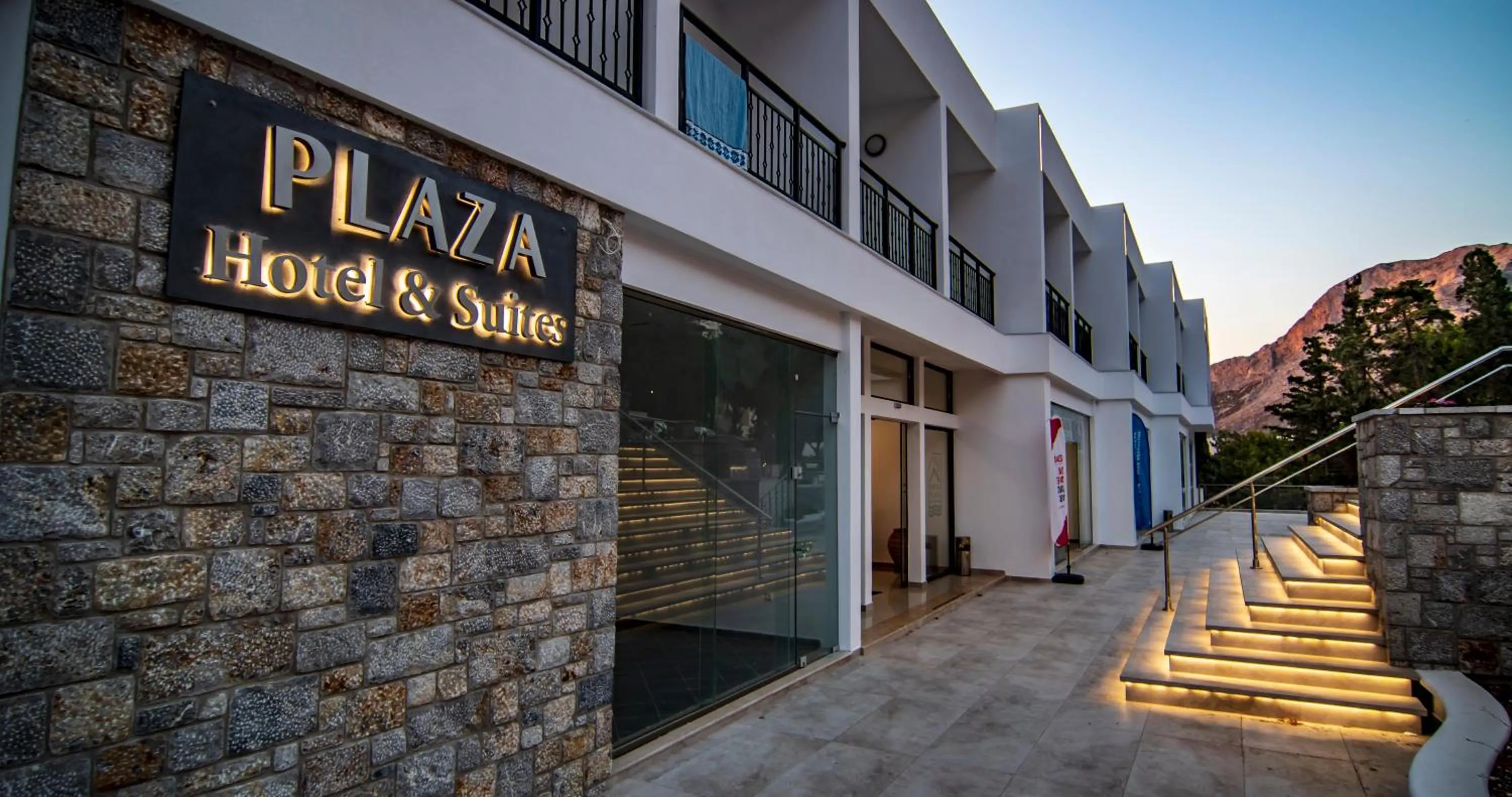 Property building in Plaza Hotel