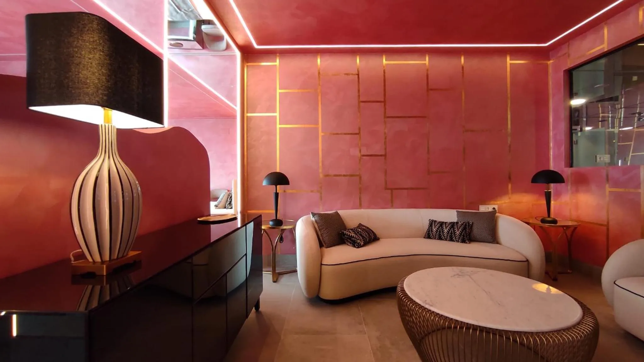 Living room in Hotel Ritual Torremolinos- Adults Only