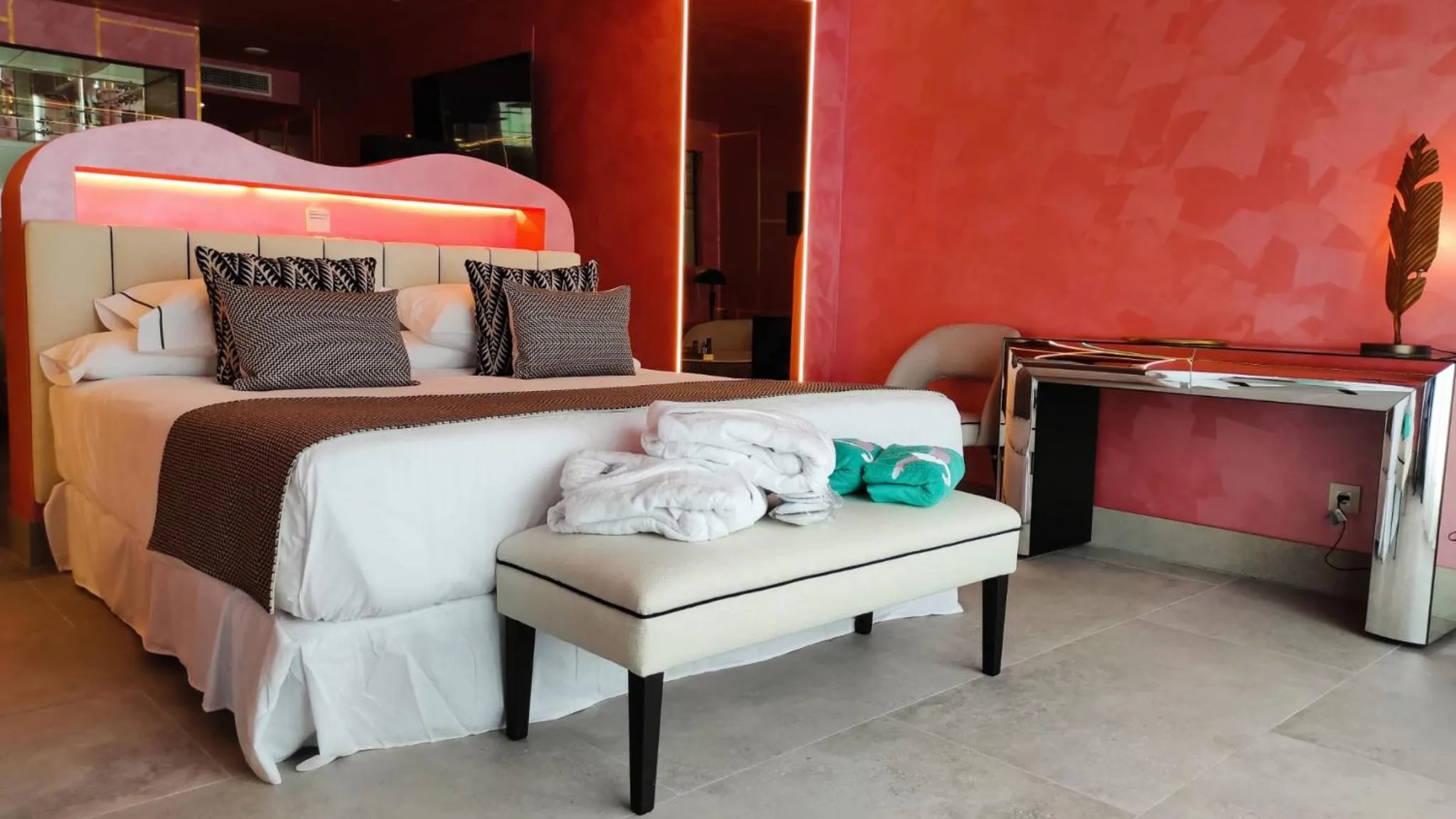 Bedroom, Bed in Hotel Ritual Torremolinos- Adults Only