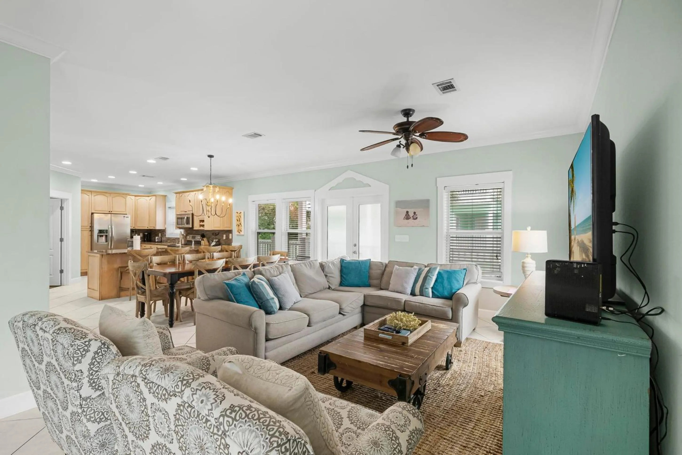 TV and multimedia in 30A Beach House - Sanibel