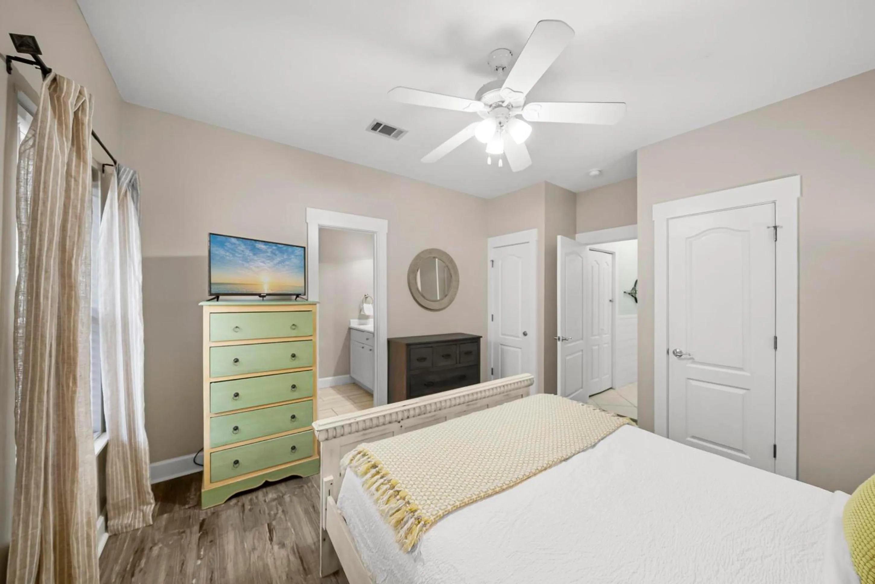 Bed in 30A Beach House - Sanibel