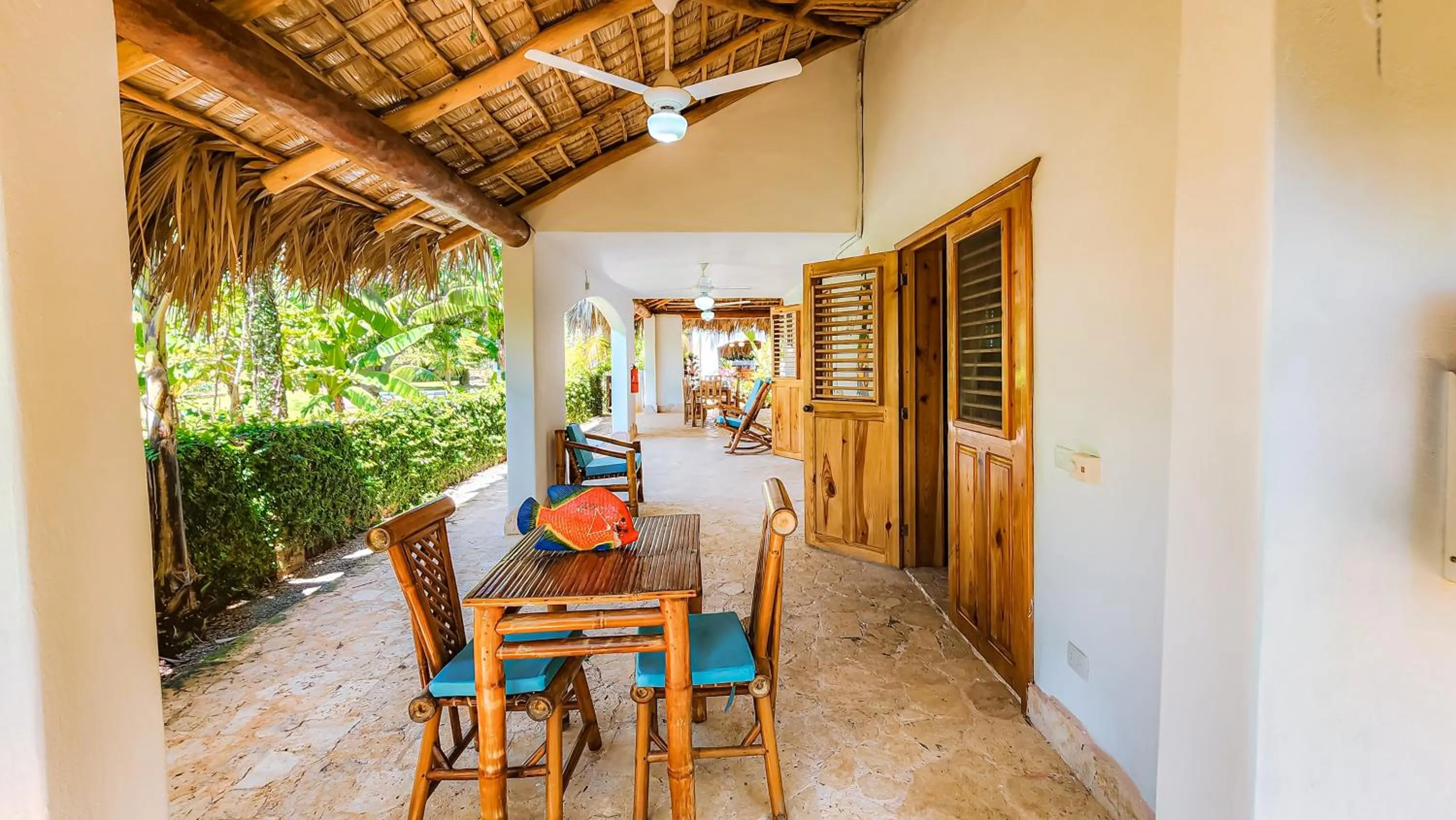 Seating area in Paradiso del Caribe