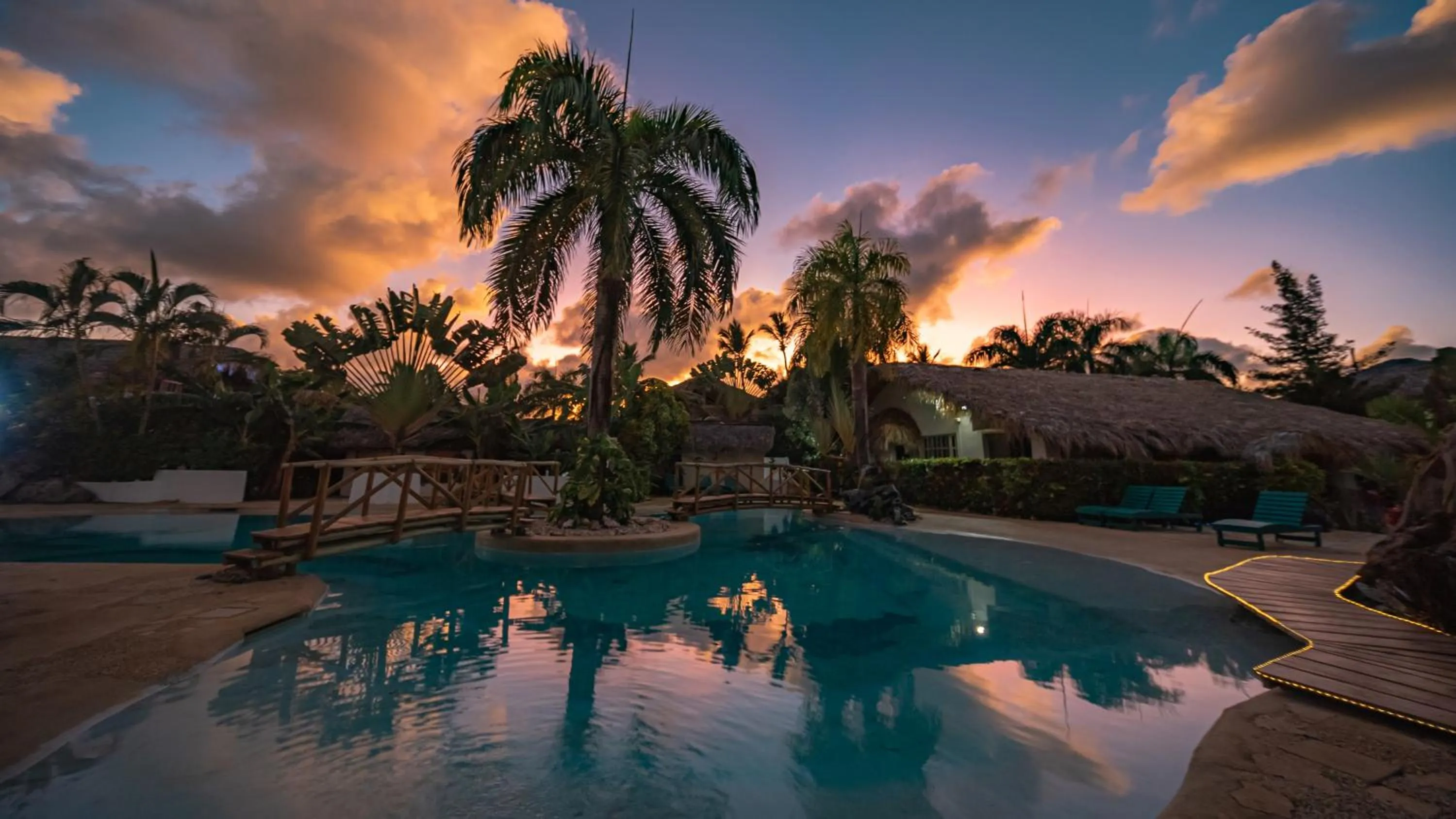 Natural landscape in Paradiso del Caribe