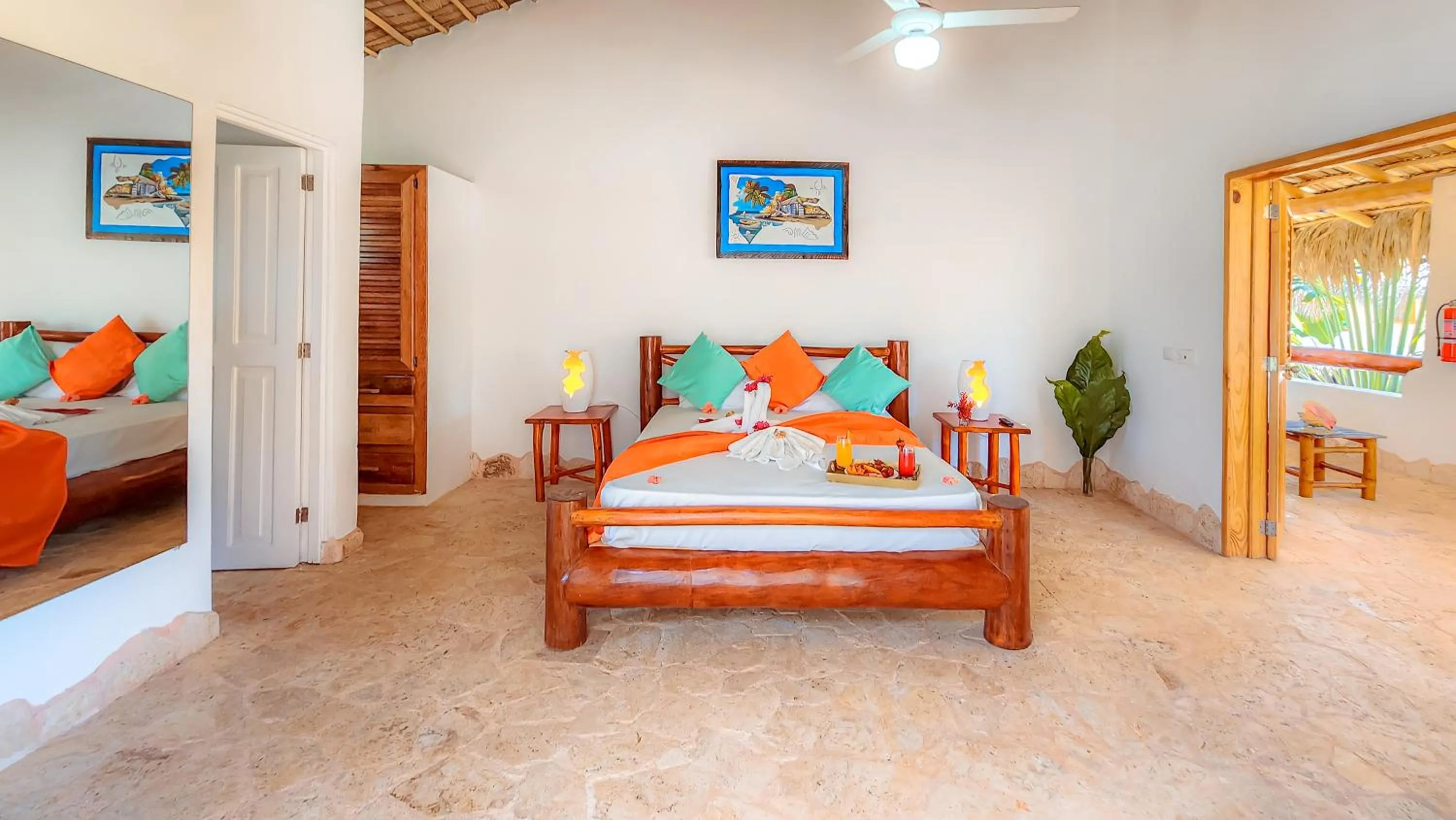 Bed in Paradiso del Caribe