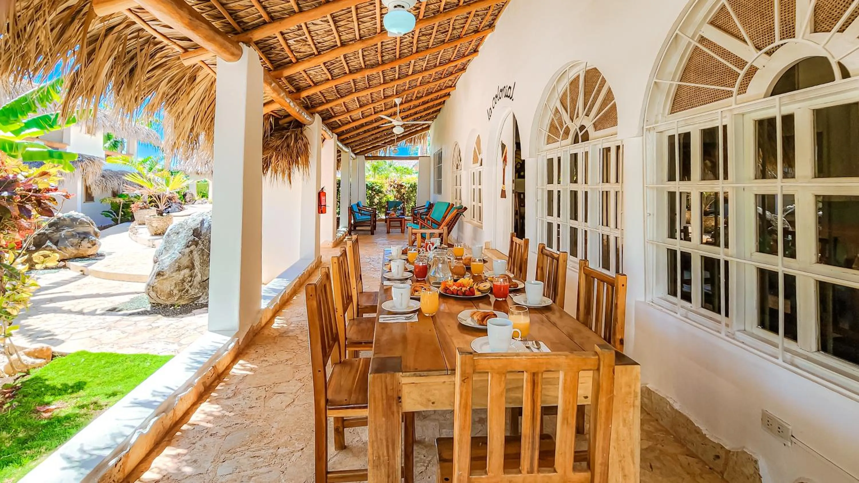 Patio in Paradiso del Caribe