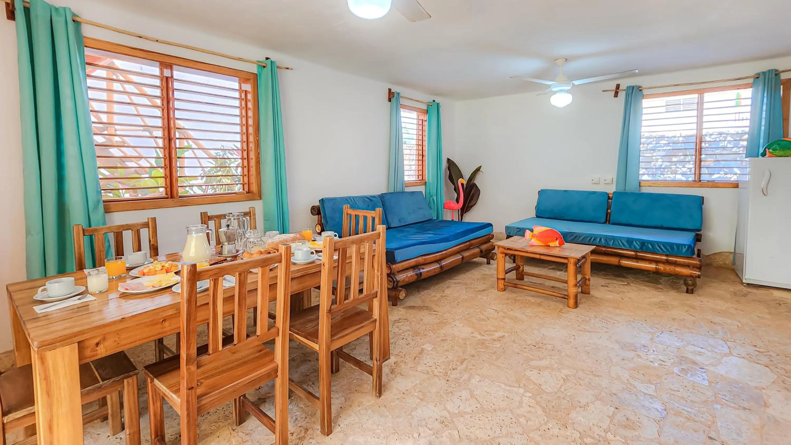 Living room in Paradiso del Caribe