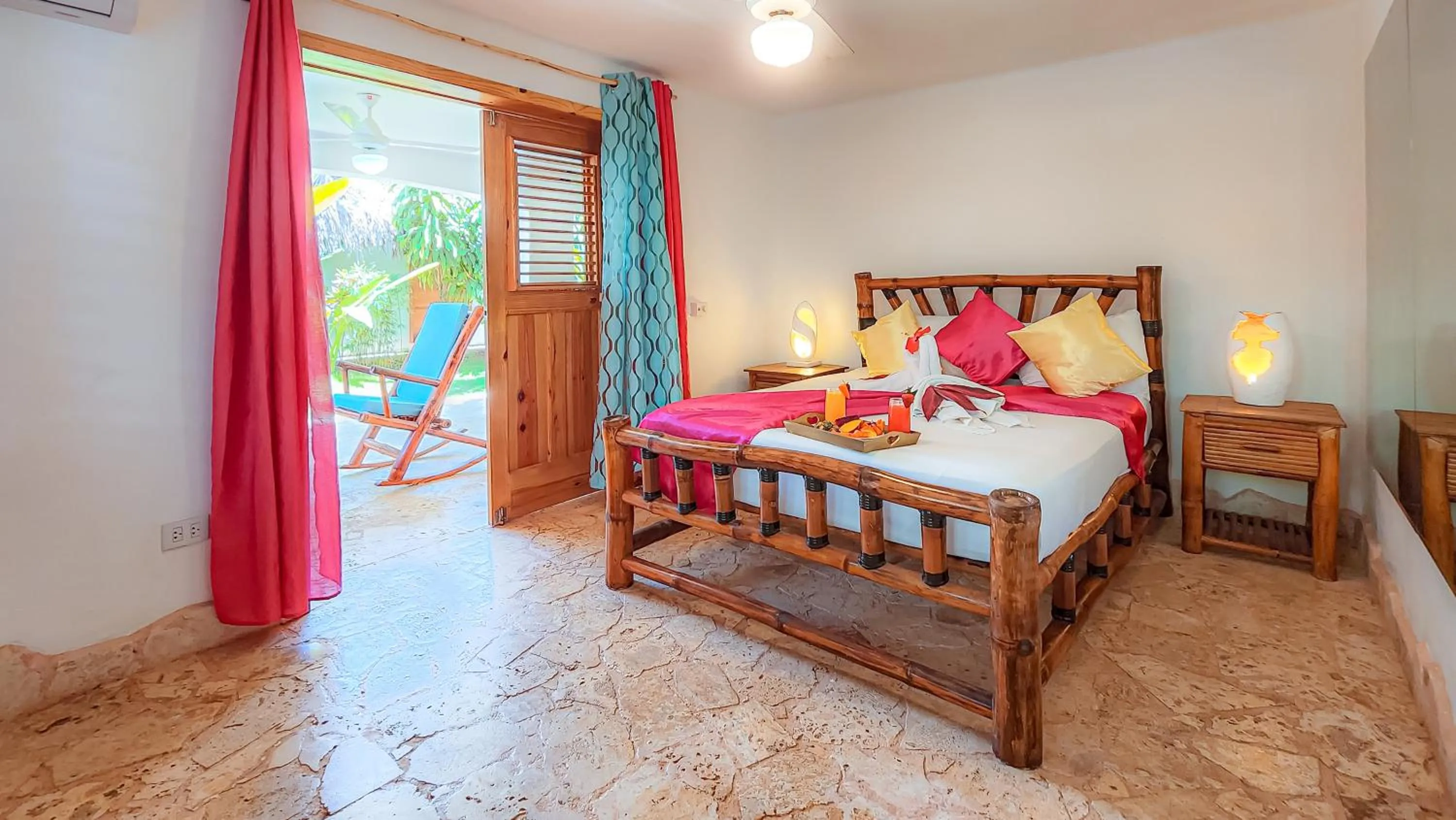 Bed in Paradiso del Caribe