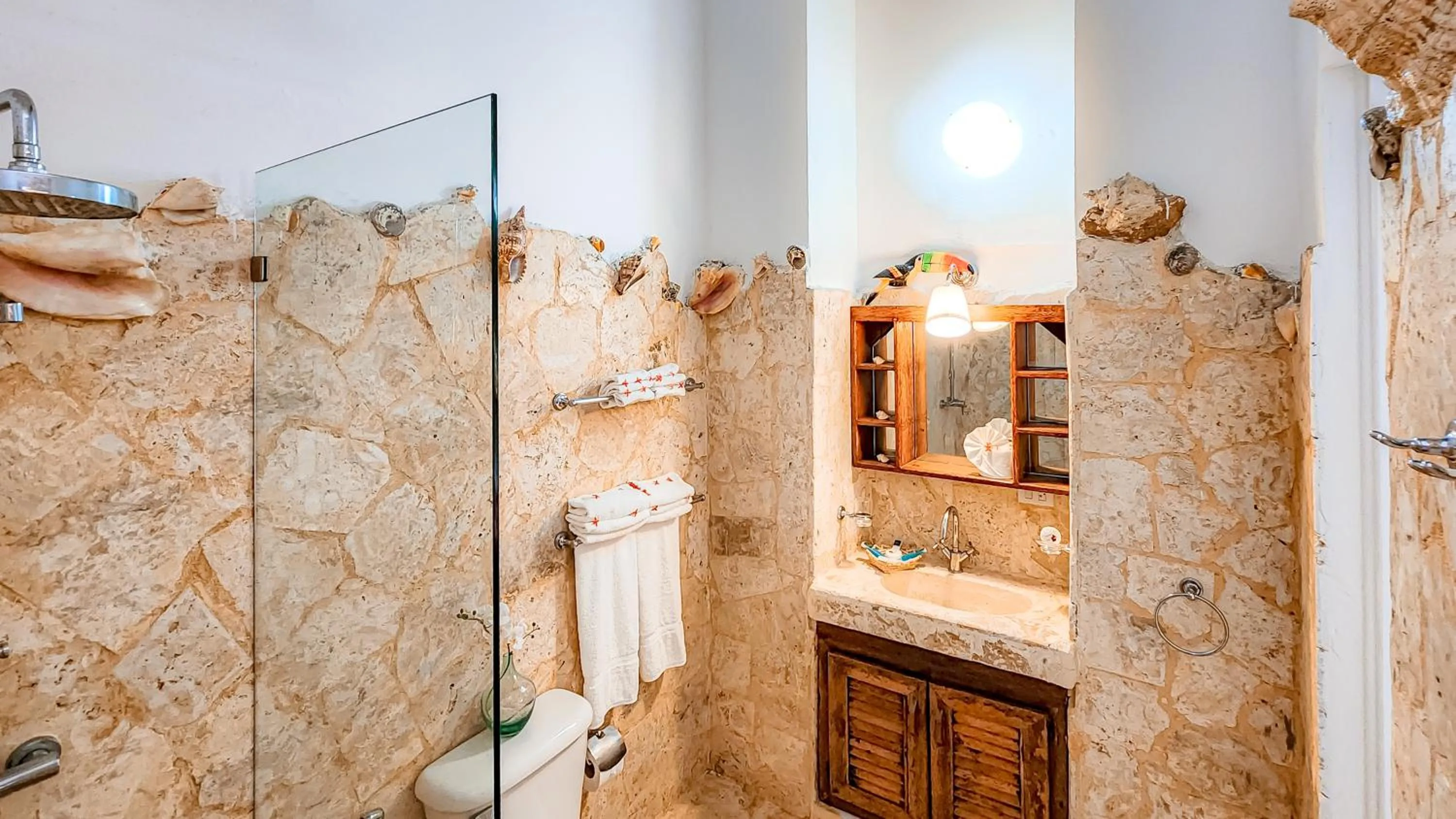 Bathroom in Paradiso del Caribe