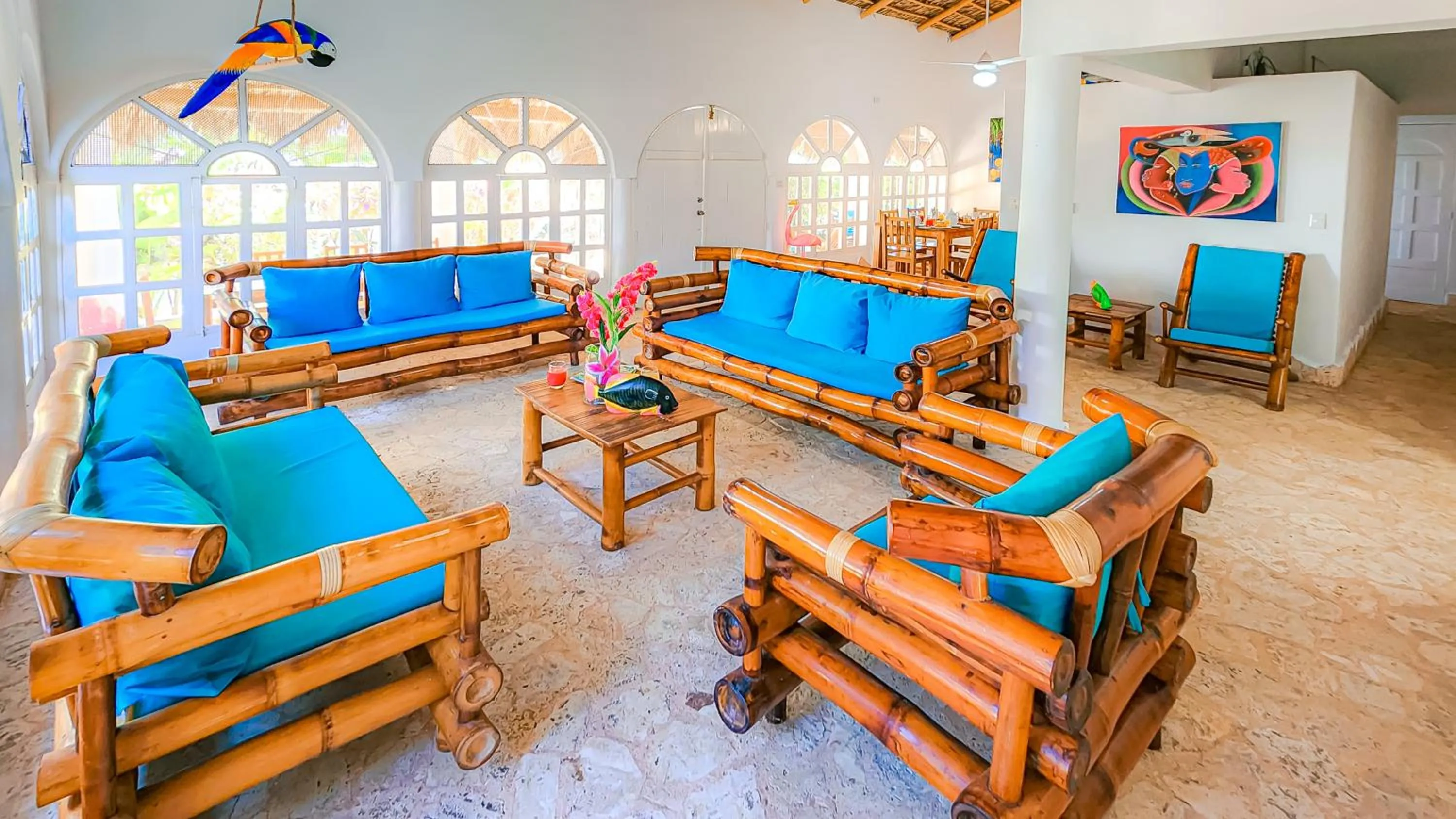 Living room in Paradiso del Caribe