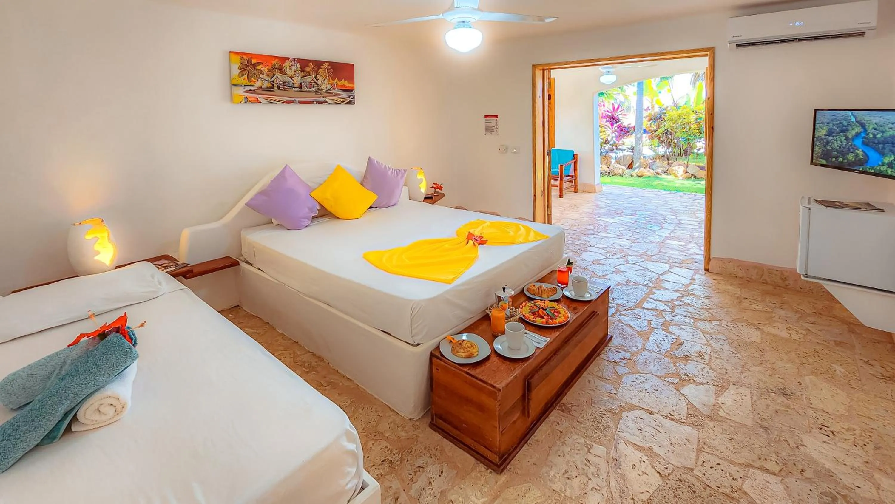 Bed in Paradiso del Caribe