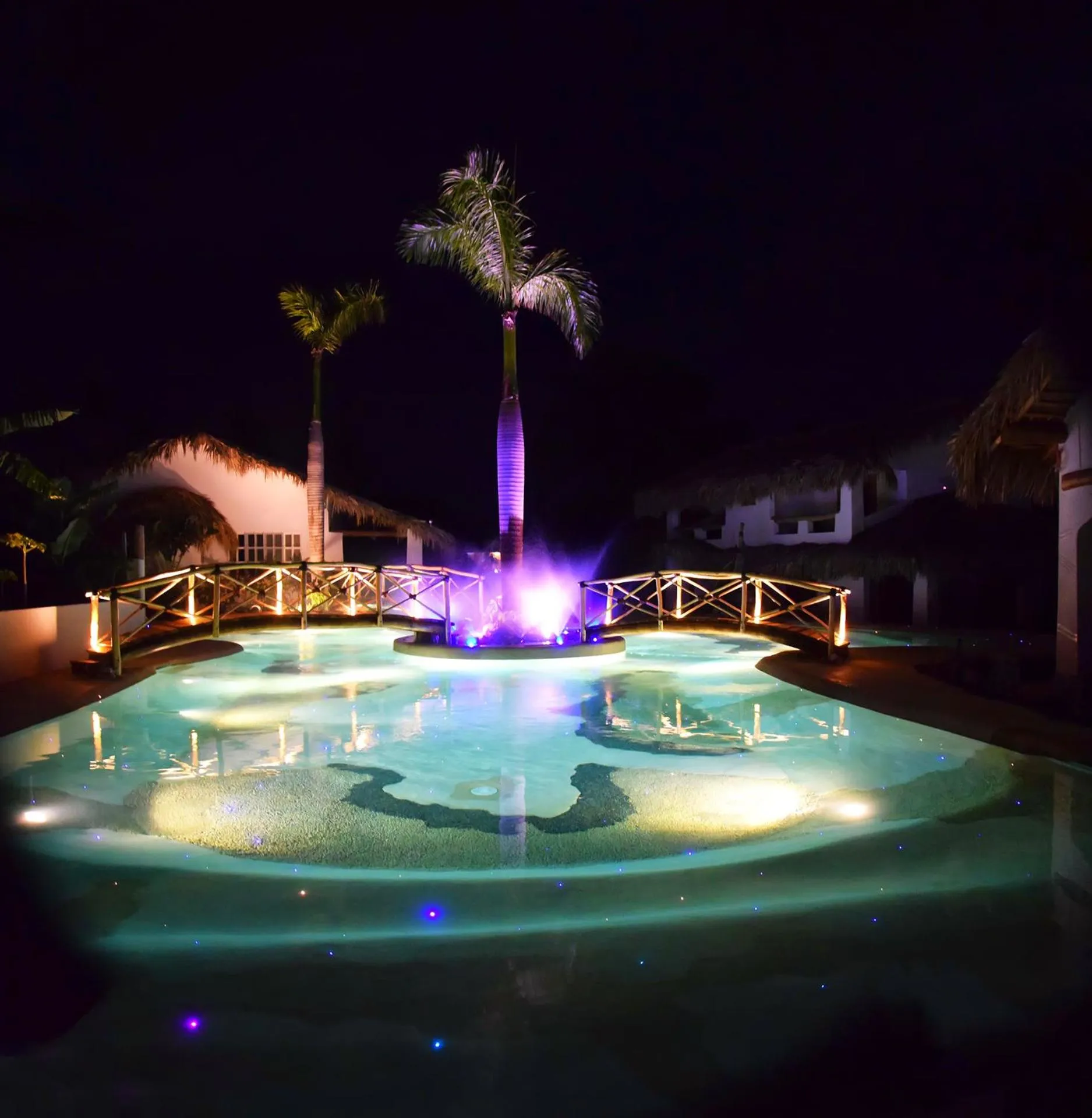 Pool view in Paradiso del Caribe
