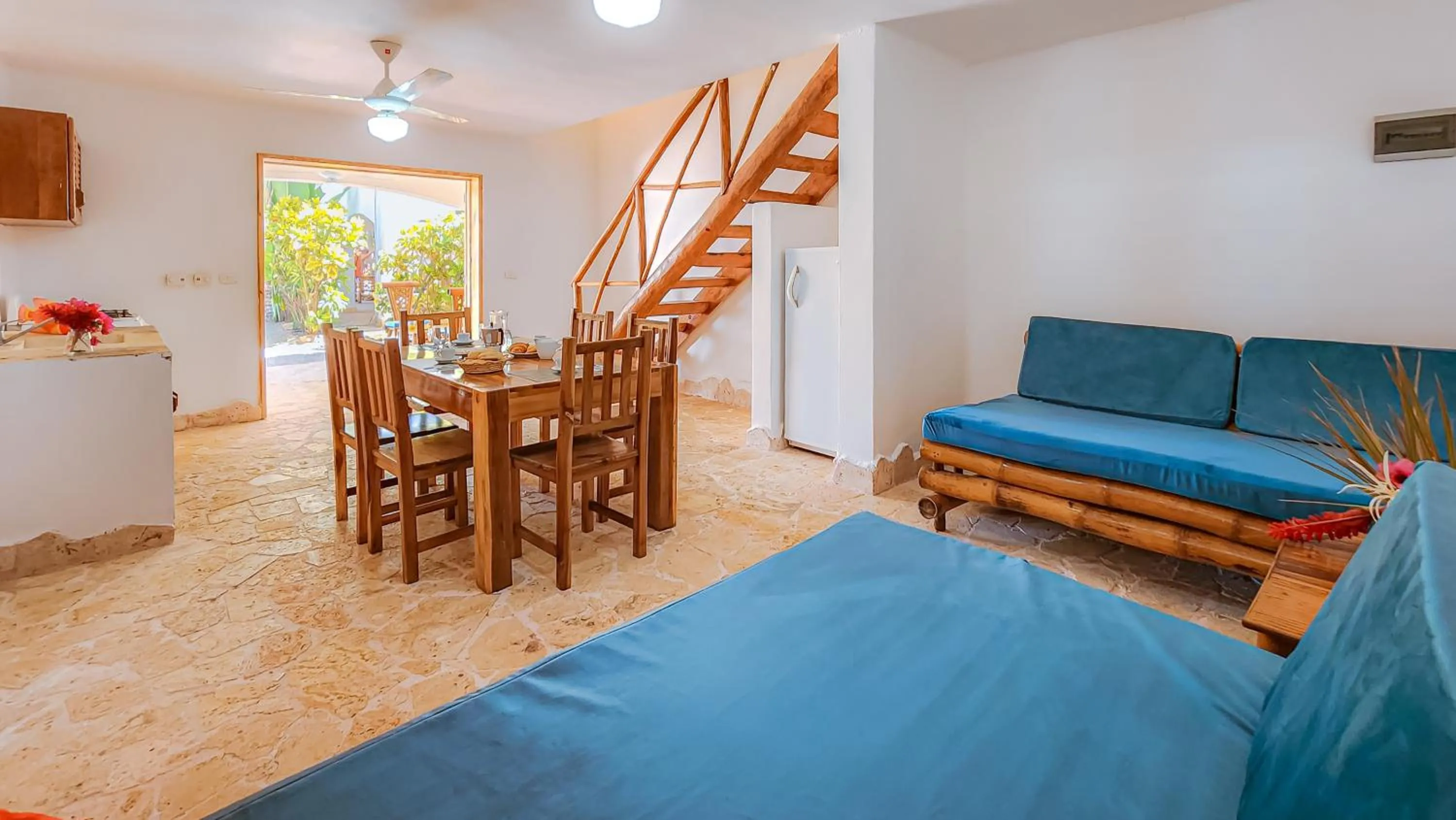 Dining area in Paradiso del Caribe