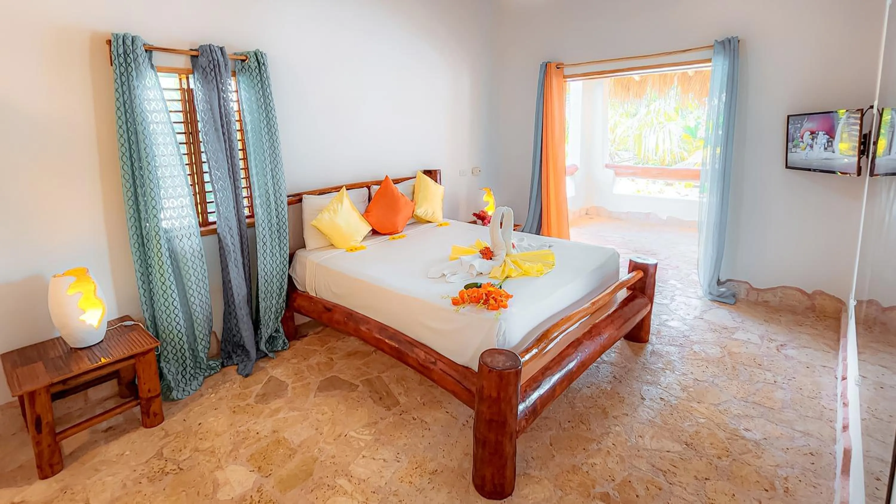 Bed in Paradiso del Caribe
