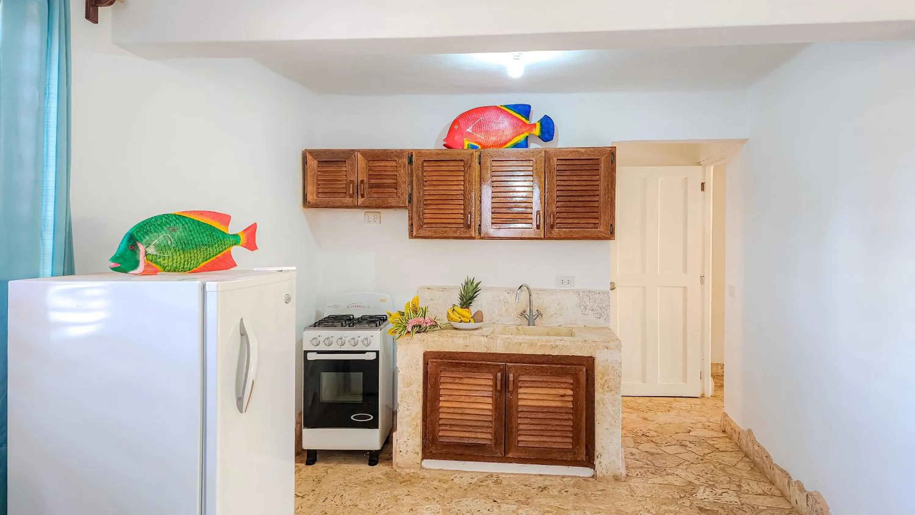 Kitchen or kitchenette in Paradiso del Caribe