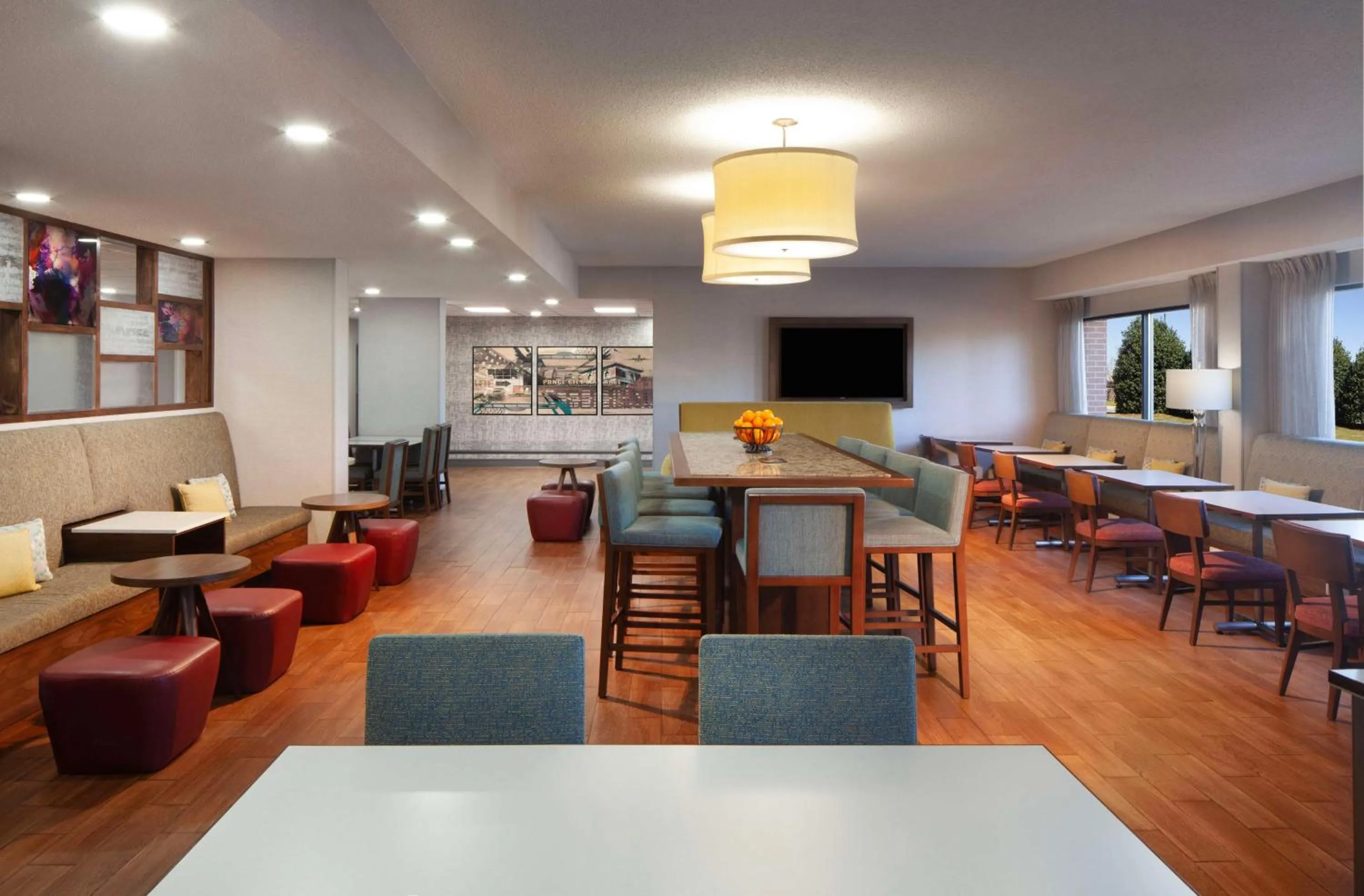 Lobby or reception in Hampton Inn Hotel Atlanta-Southlake