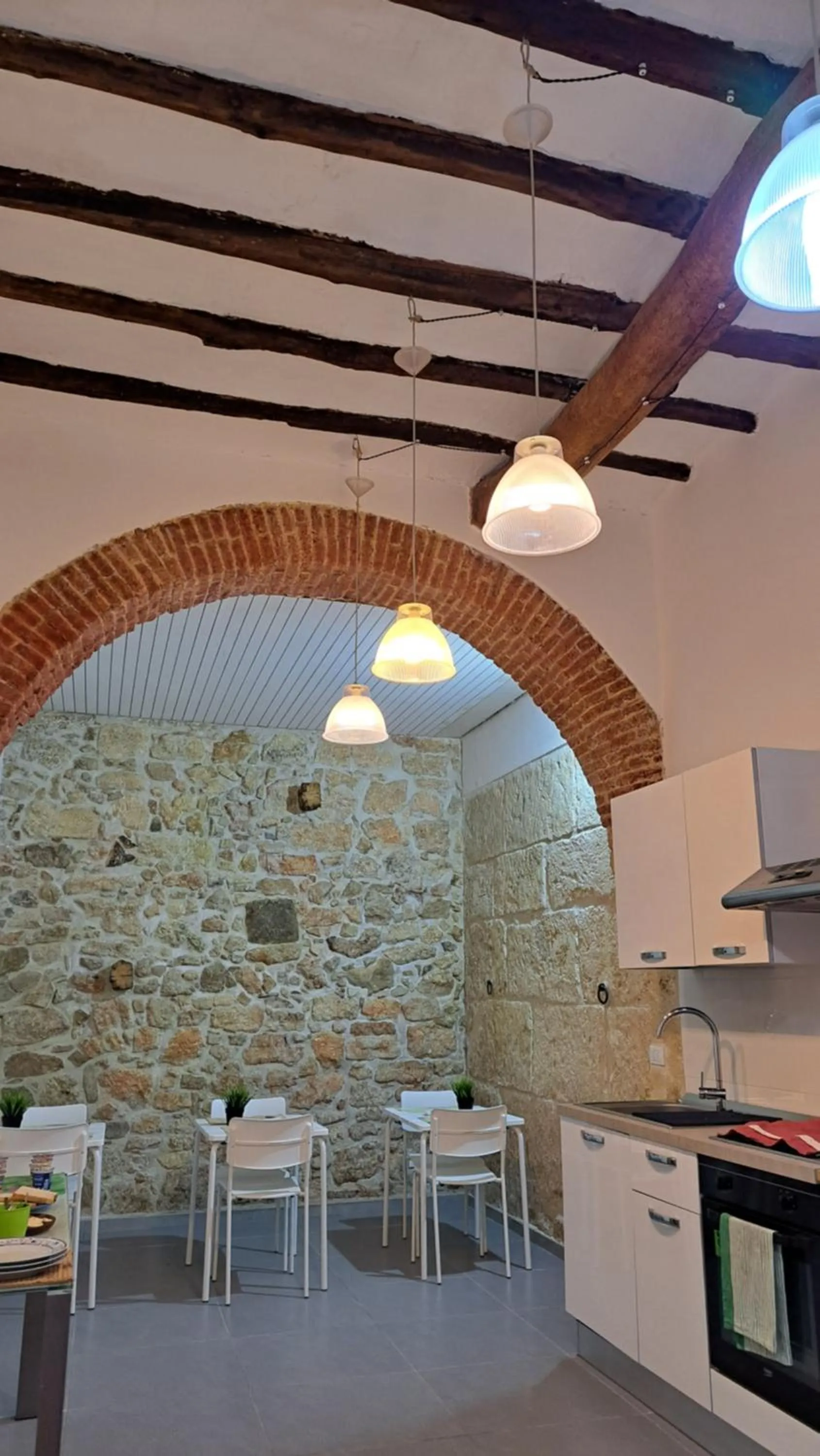 Kitchen or kitchenette in B&B Garibaldi