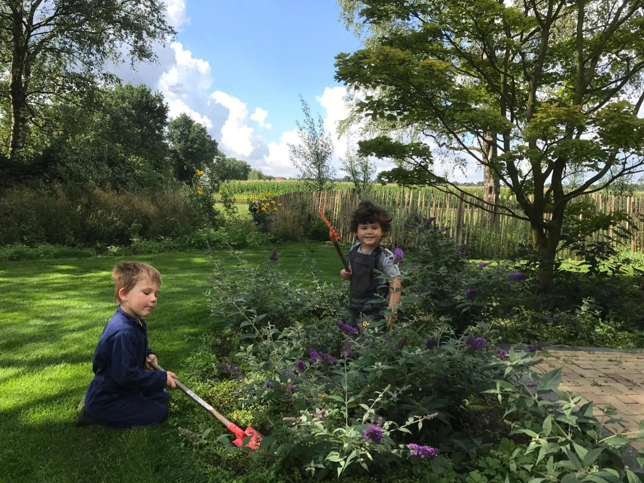 Family in Bed & Breakfast de Zandhoef