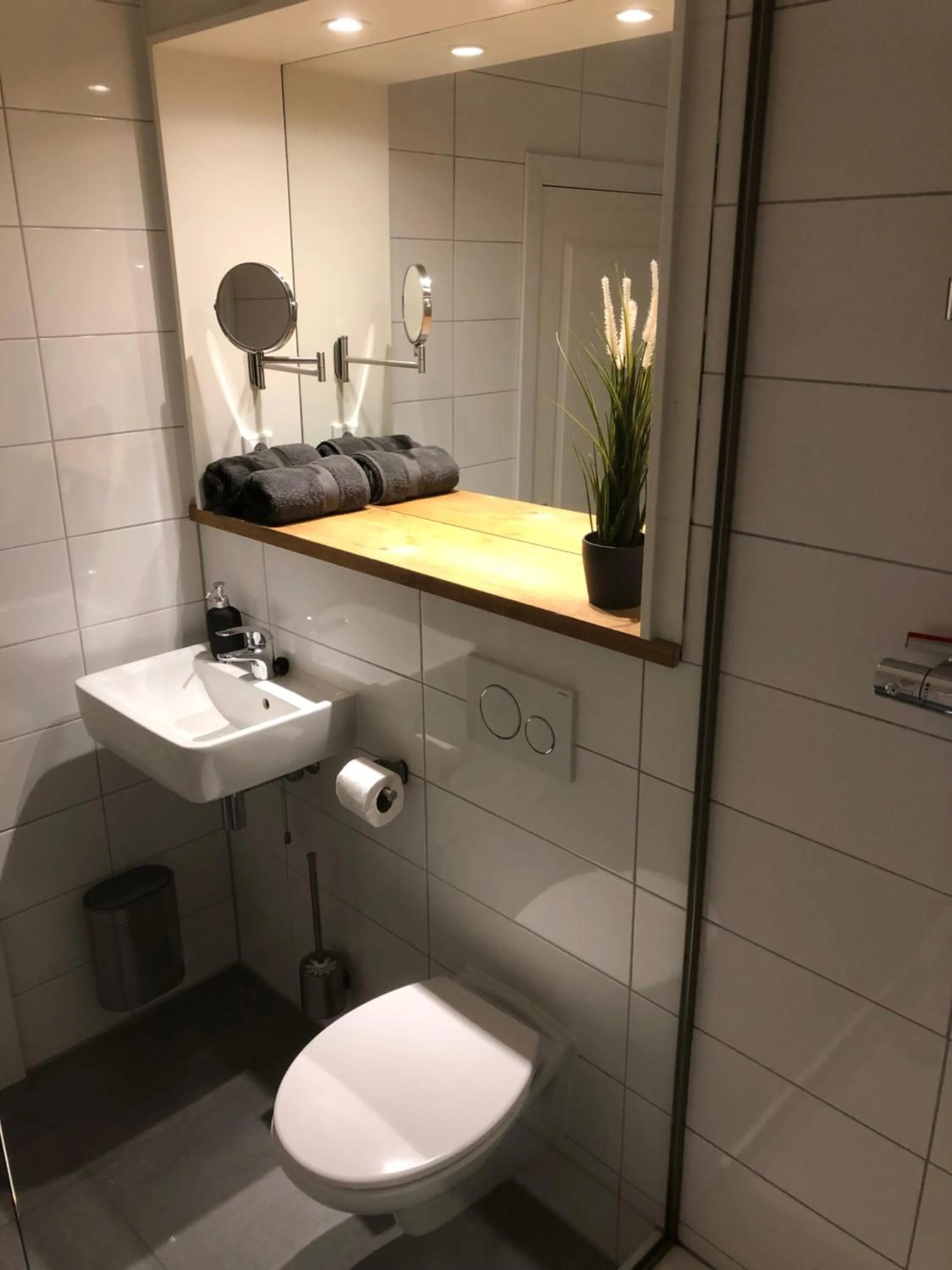 Bathroom in Die zwei Löwen Ferienwohnungen