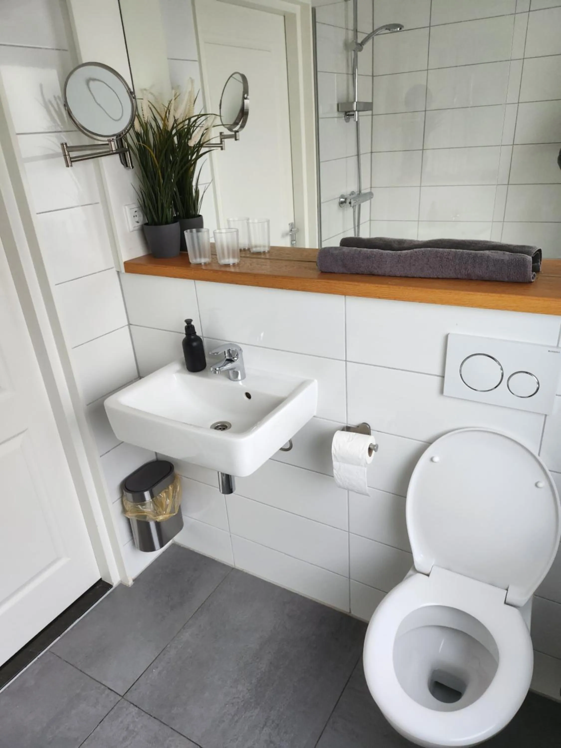 Bathroom in Die zwei Löwen Ferienwohnungen