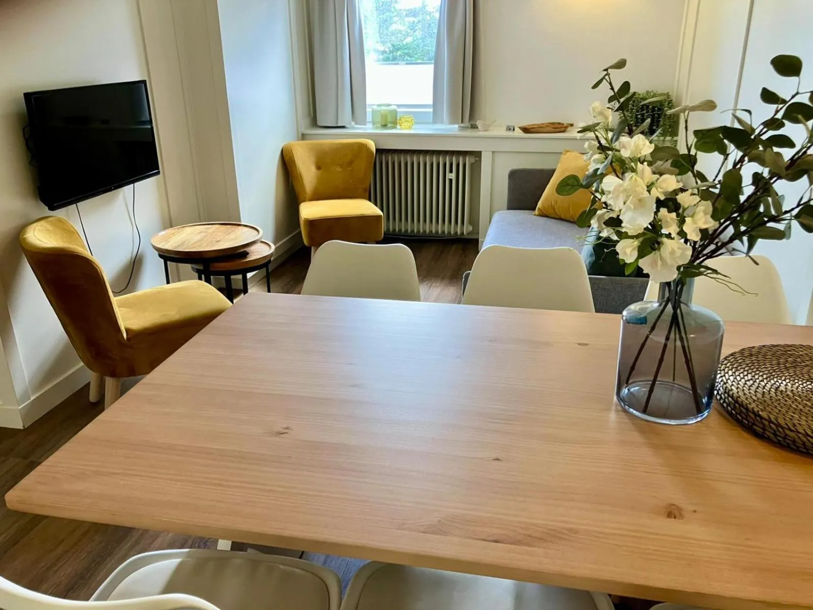 Living room in Die zwei Löwen Ferienwohnungen