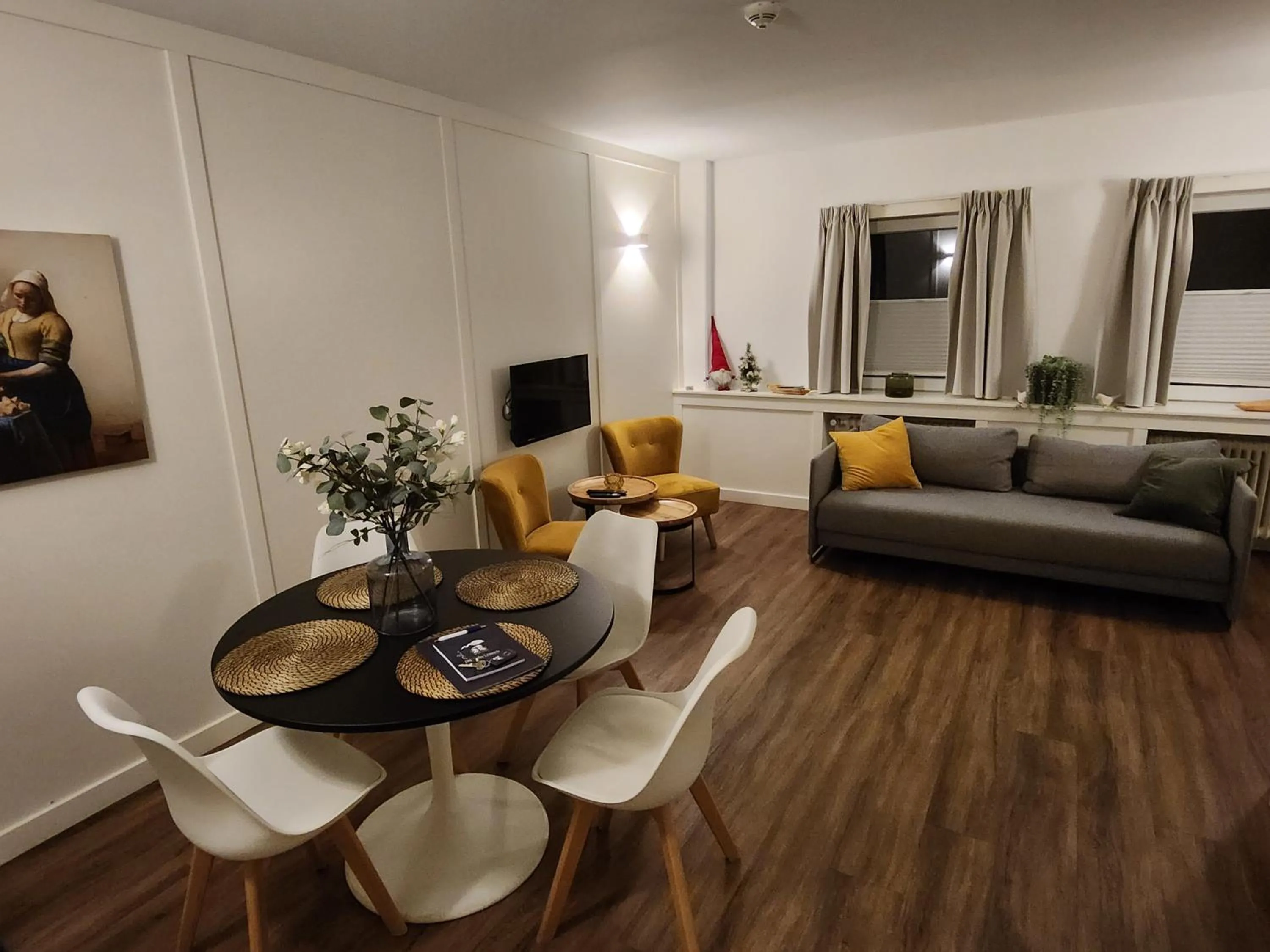 Living room in Die zwei Löwen Ferienwohnungen