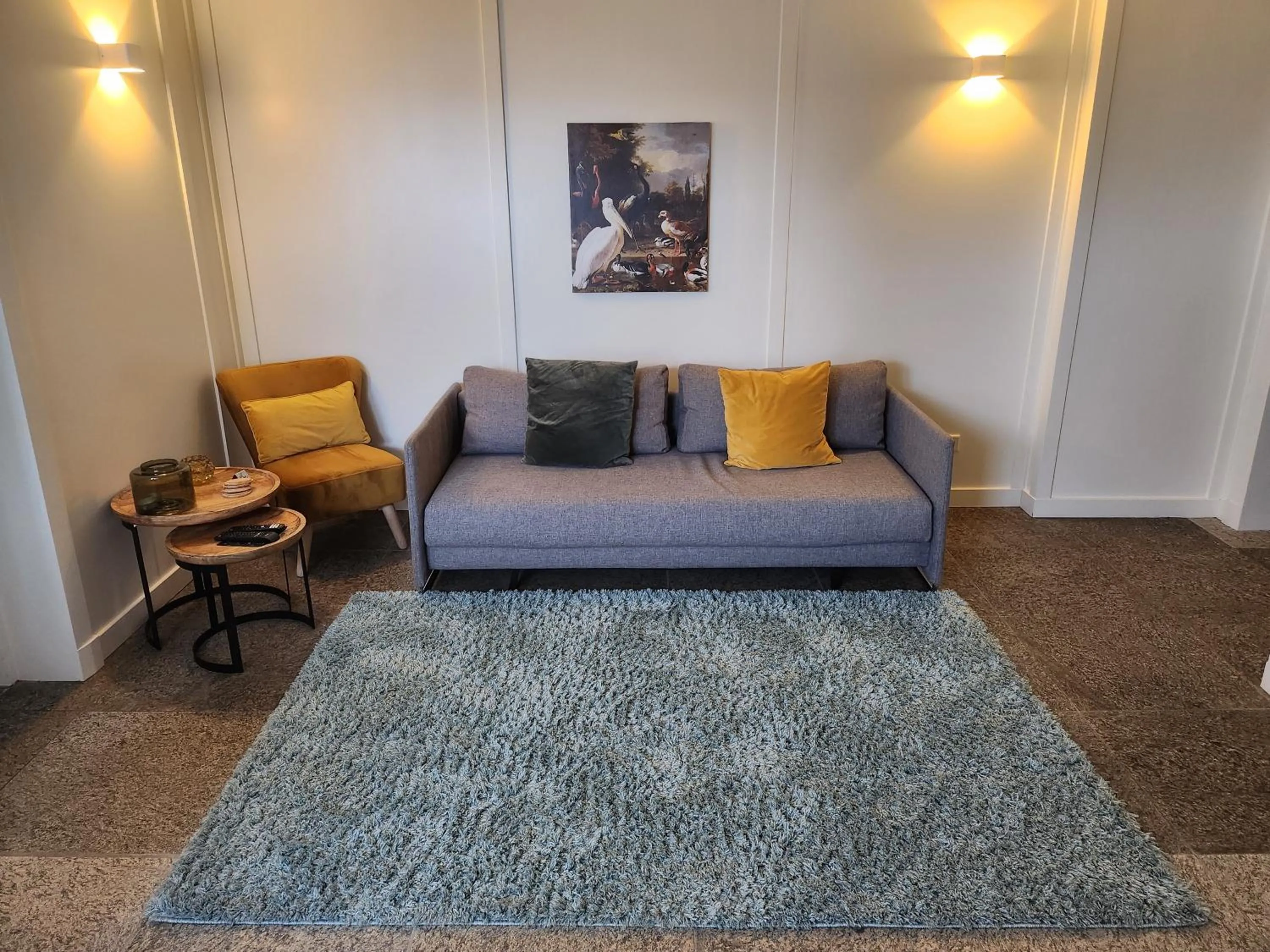 Living room in Die zwei Löwen Ferienwohnungen