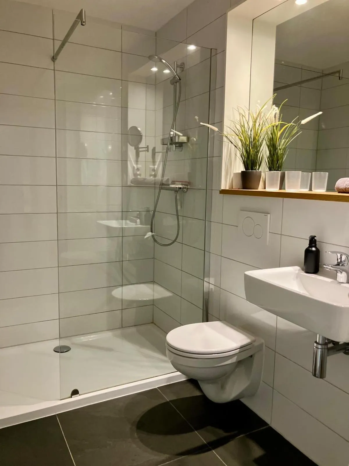 Bathroom in Die zwei Löwen Ferienwohnungen