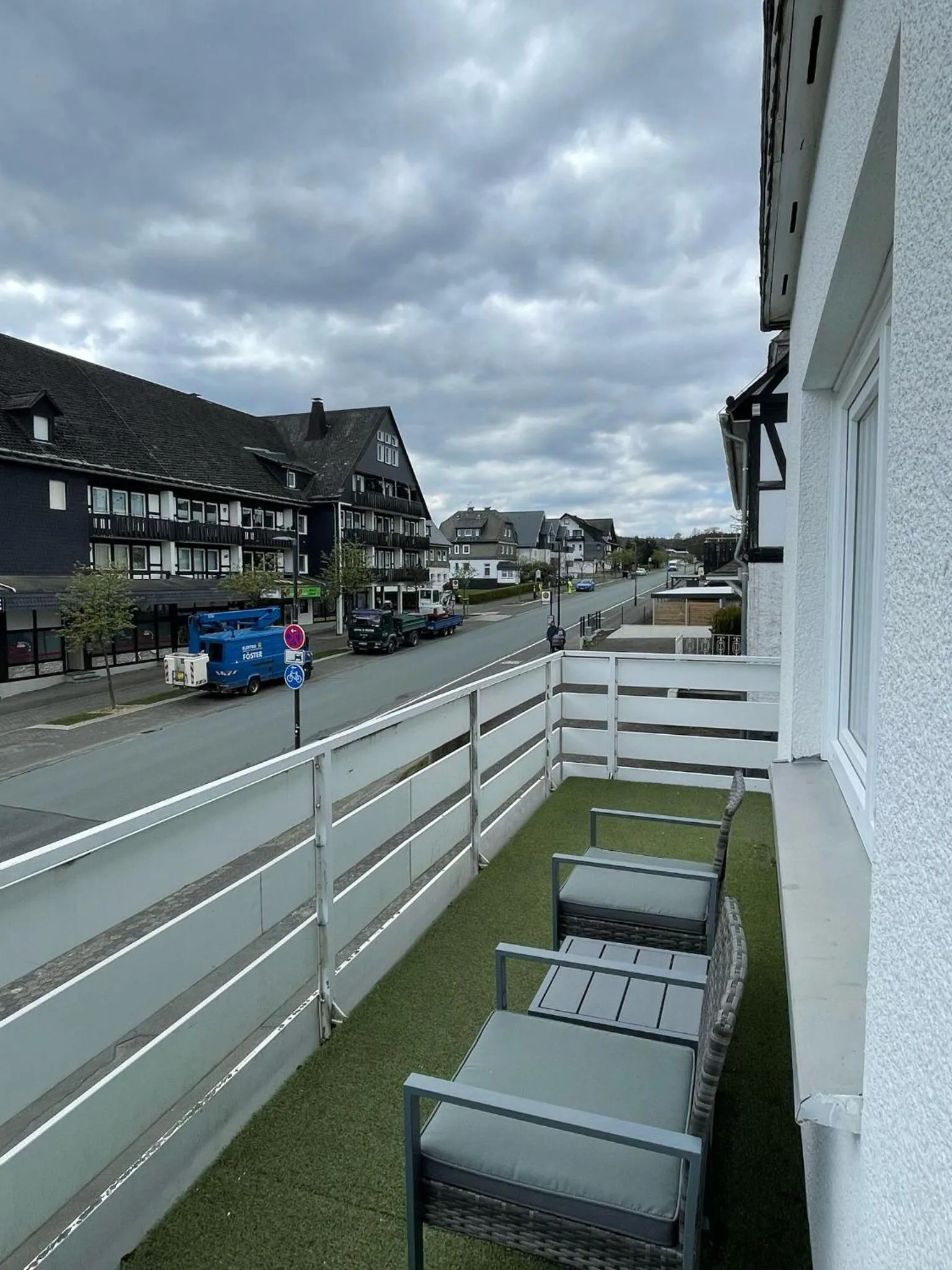 Balcony/Terrace in Die zwei Löwen Ferienwohnungen