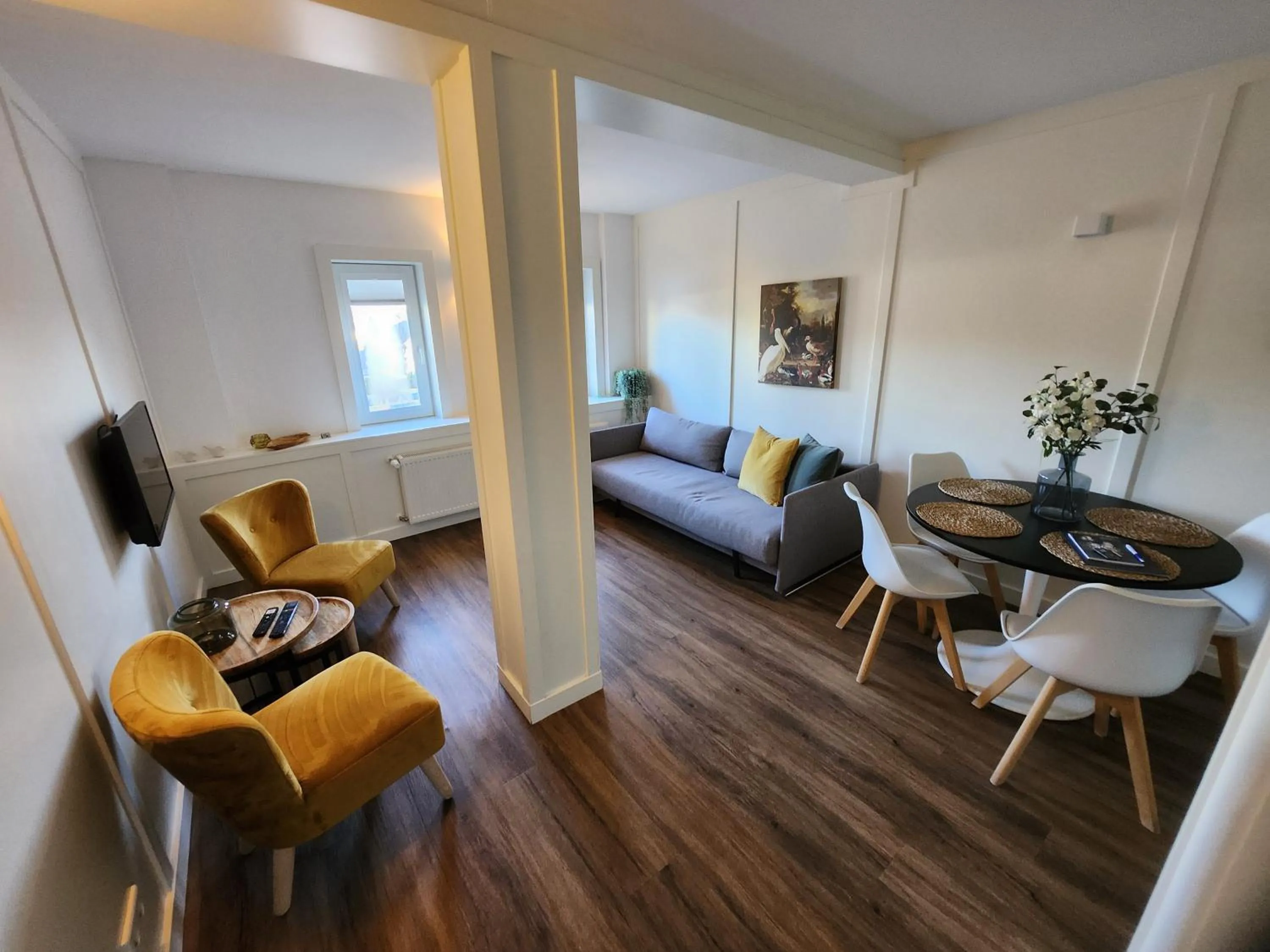 Living room in Die zwei Löwen Ferienwohnungen