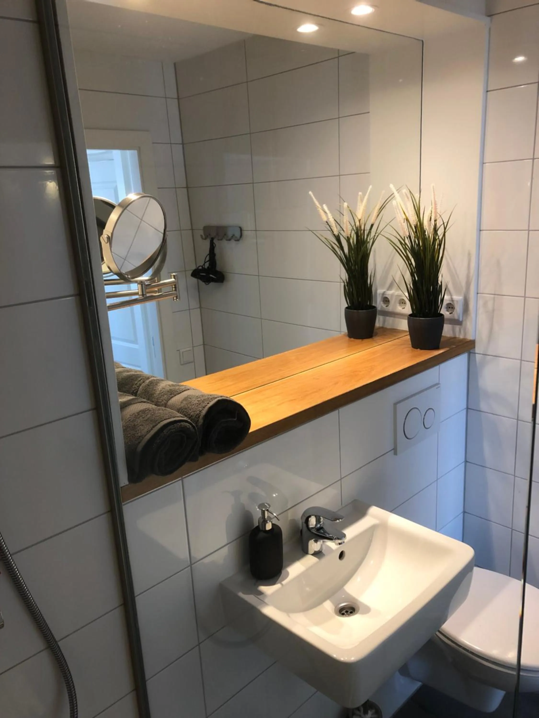 Bathroom in Die zwei Löwen Ferienwohnungen