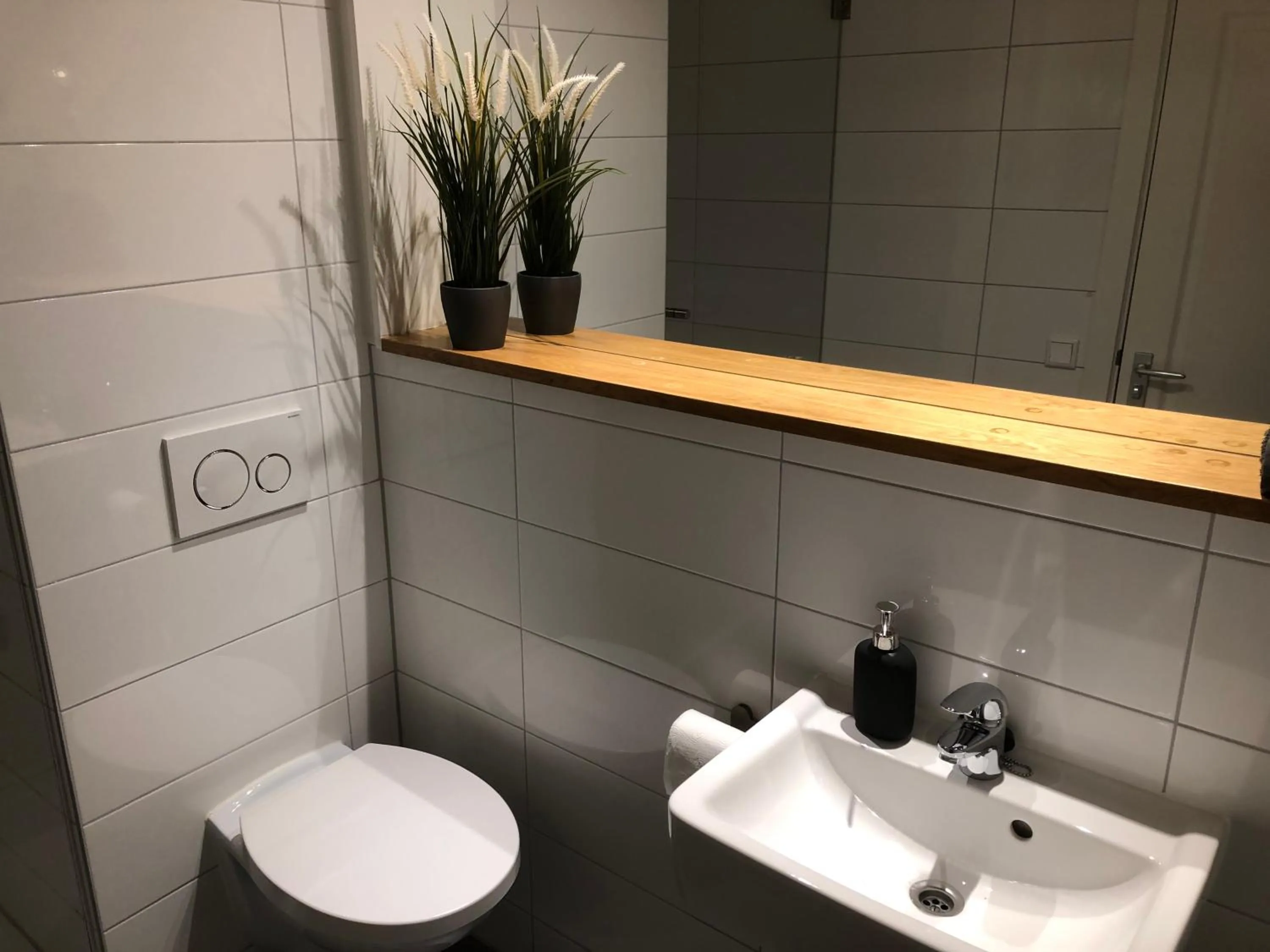 Bathroom in Die zwei Löwen Ferienwohnungen