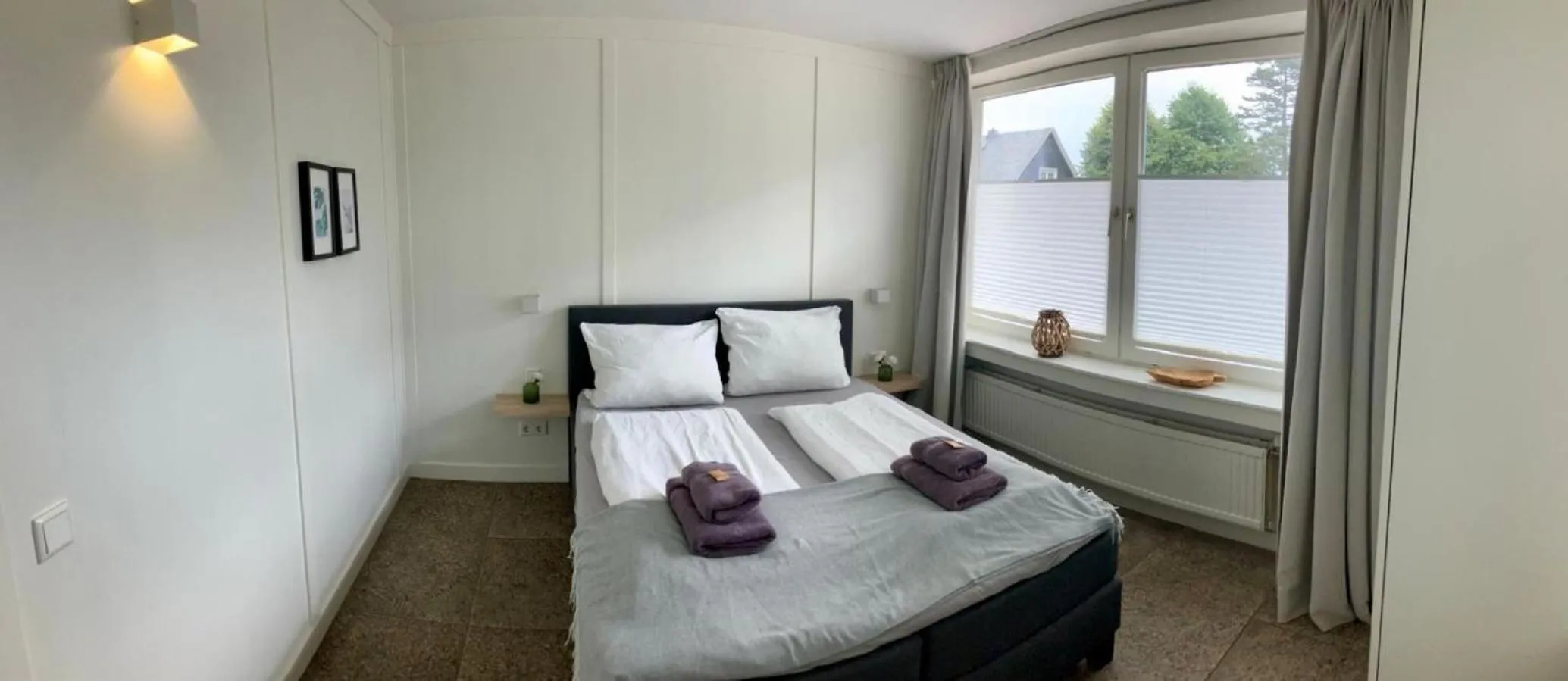 Bedroom, Bed in Die zwei Löwen Ferienwohnungen