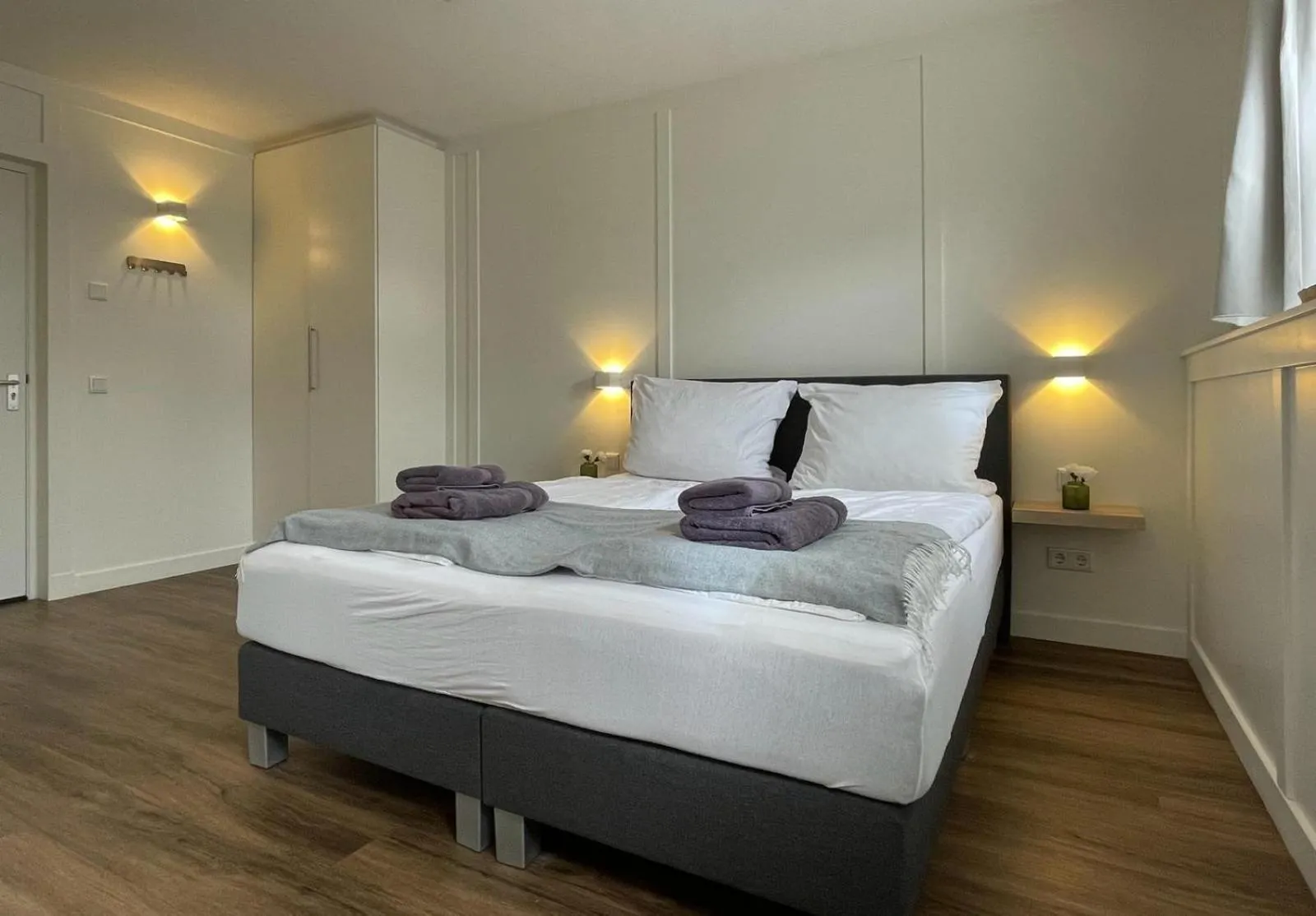 Bedroom, Bed in Die zwei Löwen Ferienwohnungen