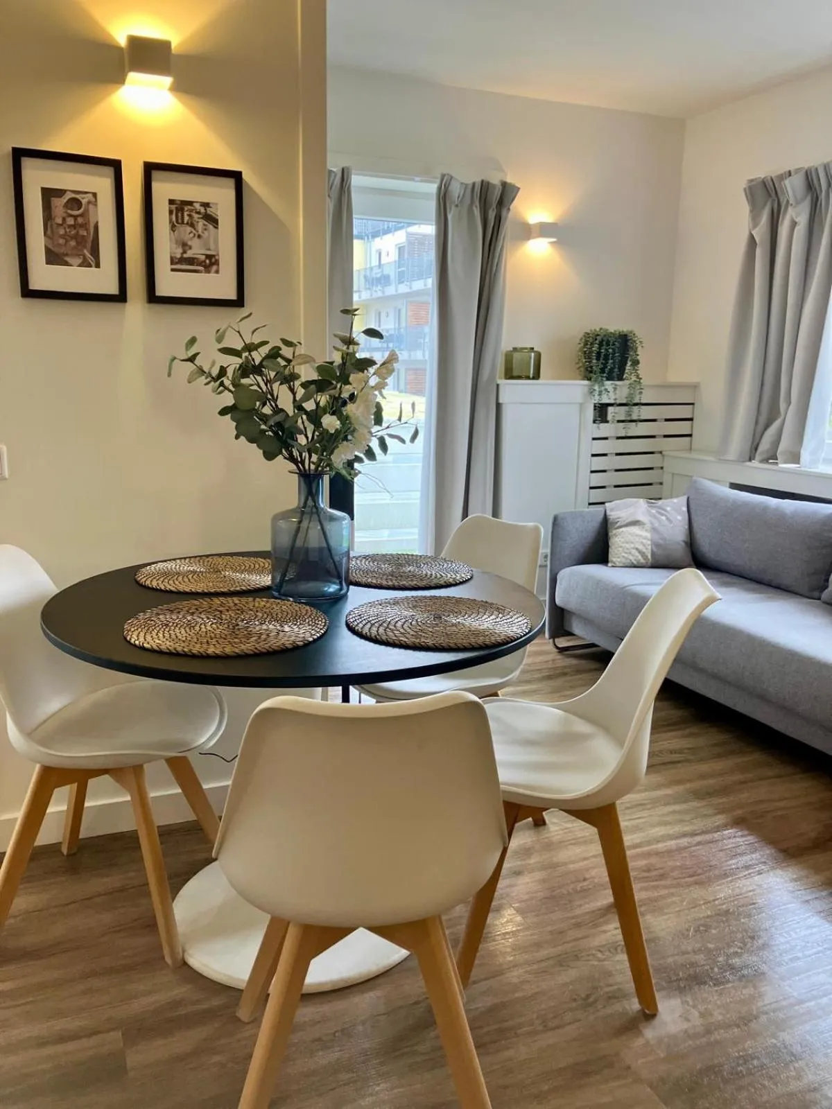 Dining area in Die zwei Löwen Ferienwohnungen