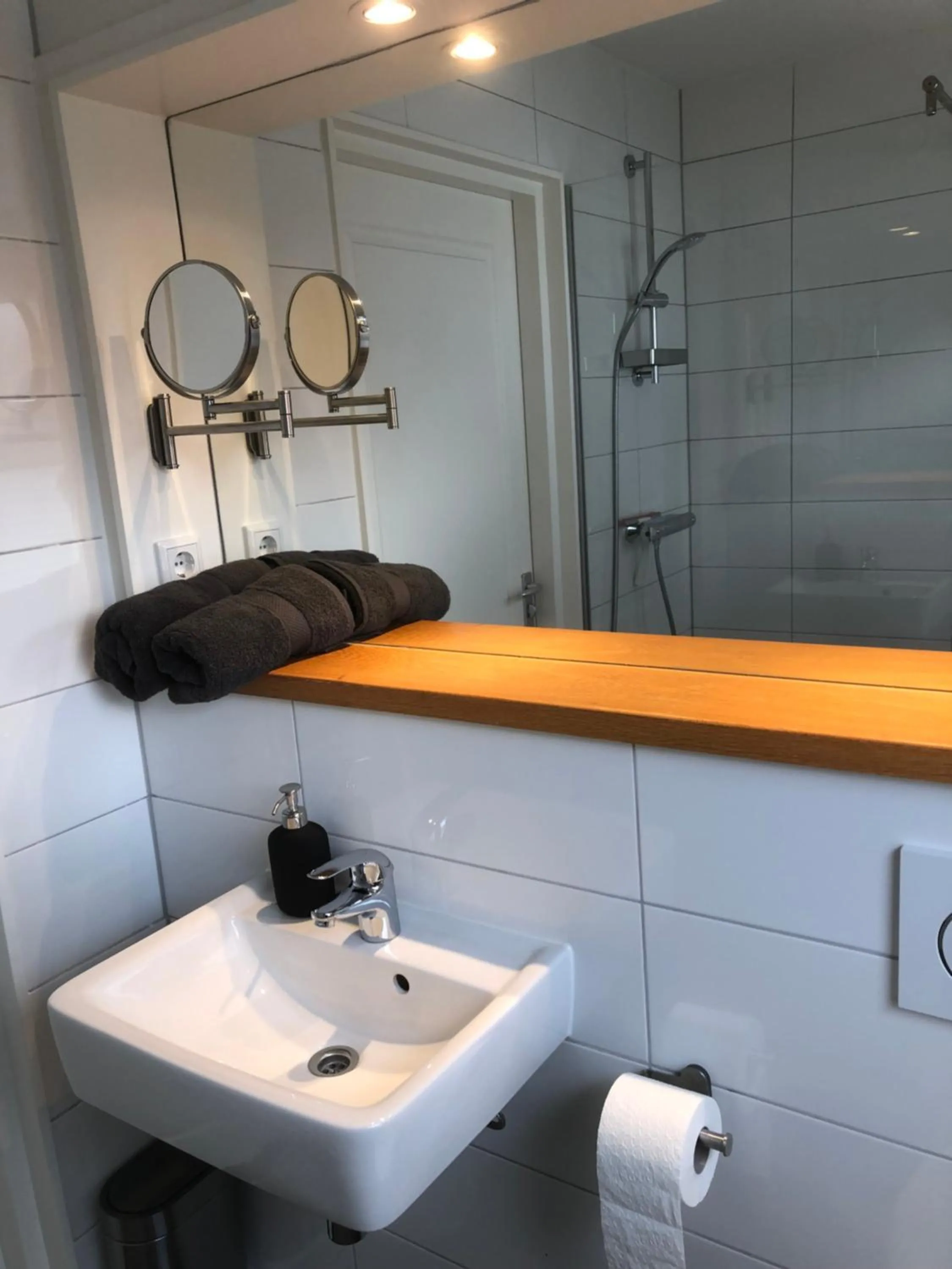 Bathroom in Die zwei Löwen Ferienwohnungen