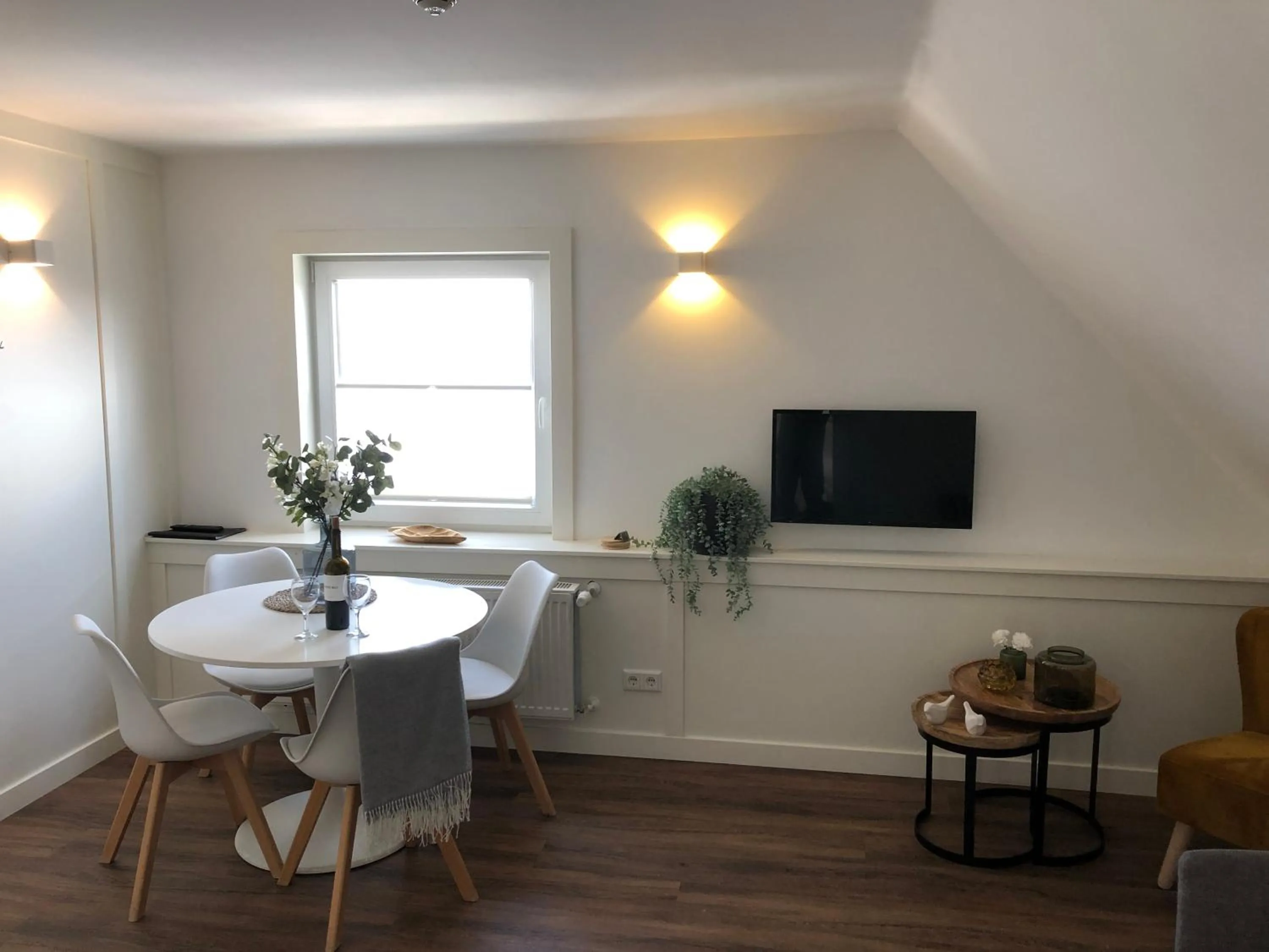 Dining area in Die zwei Löwen Ferienwohnungen