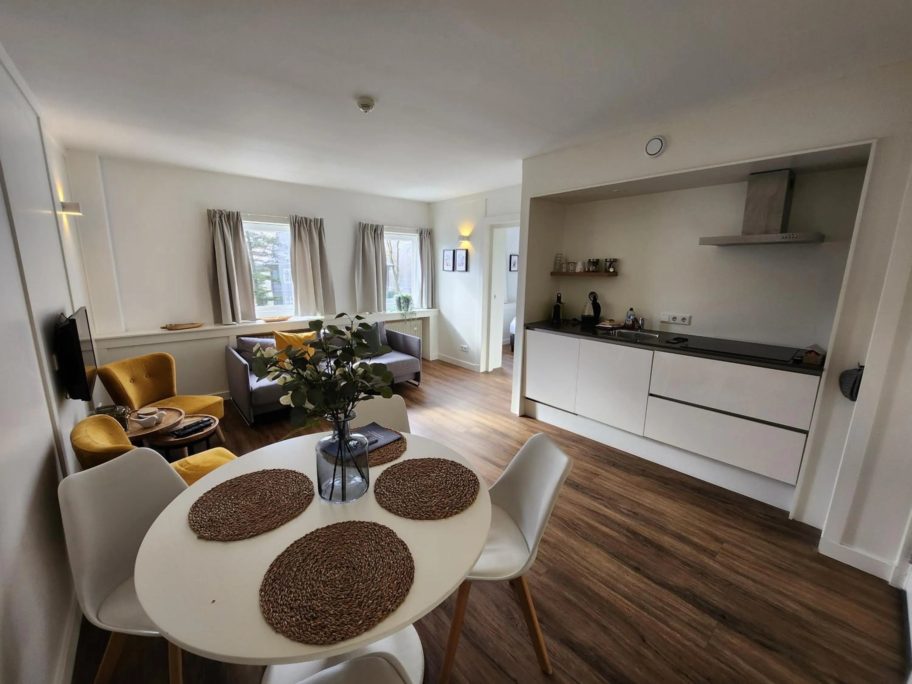 Living room in Die zwei Löwen Ferienwohnungen