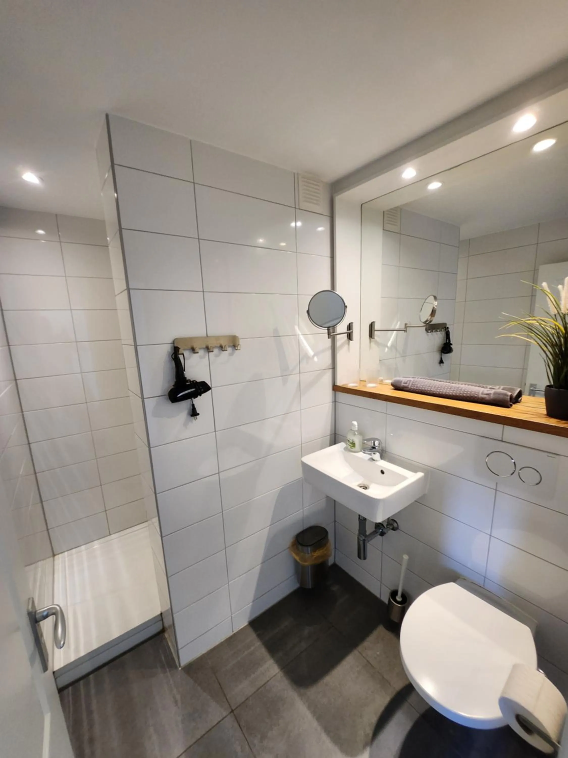 Bathroom in Die zwei Löwen Ferienwohnungen