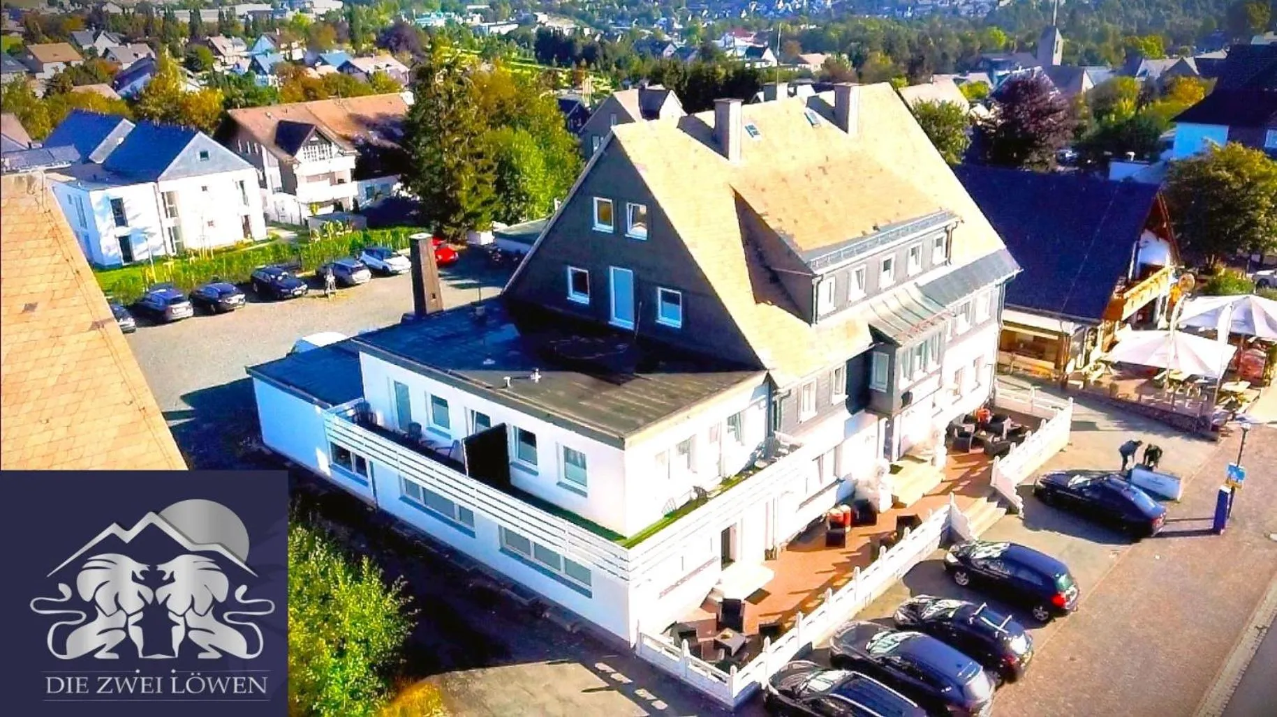 Property building in Die zwei Löwen Ferienwohnungen