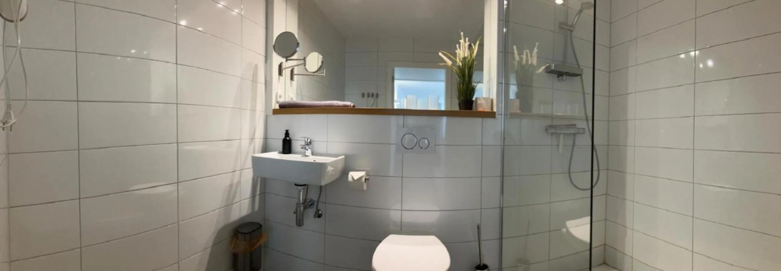 Bathroom in Die zwei Löwen Ferienwohnungen