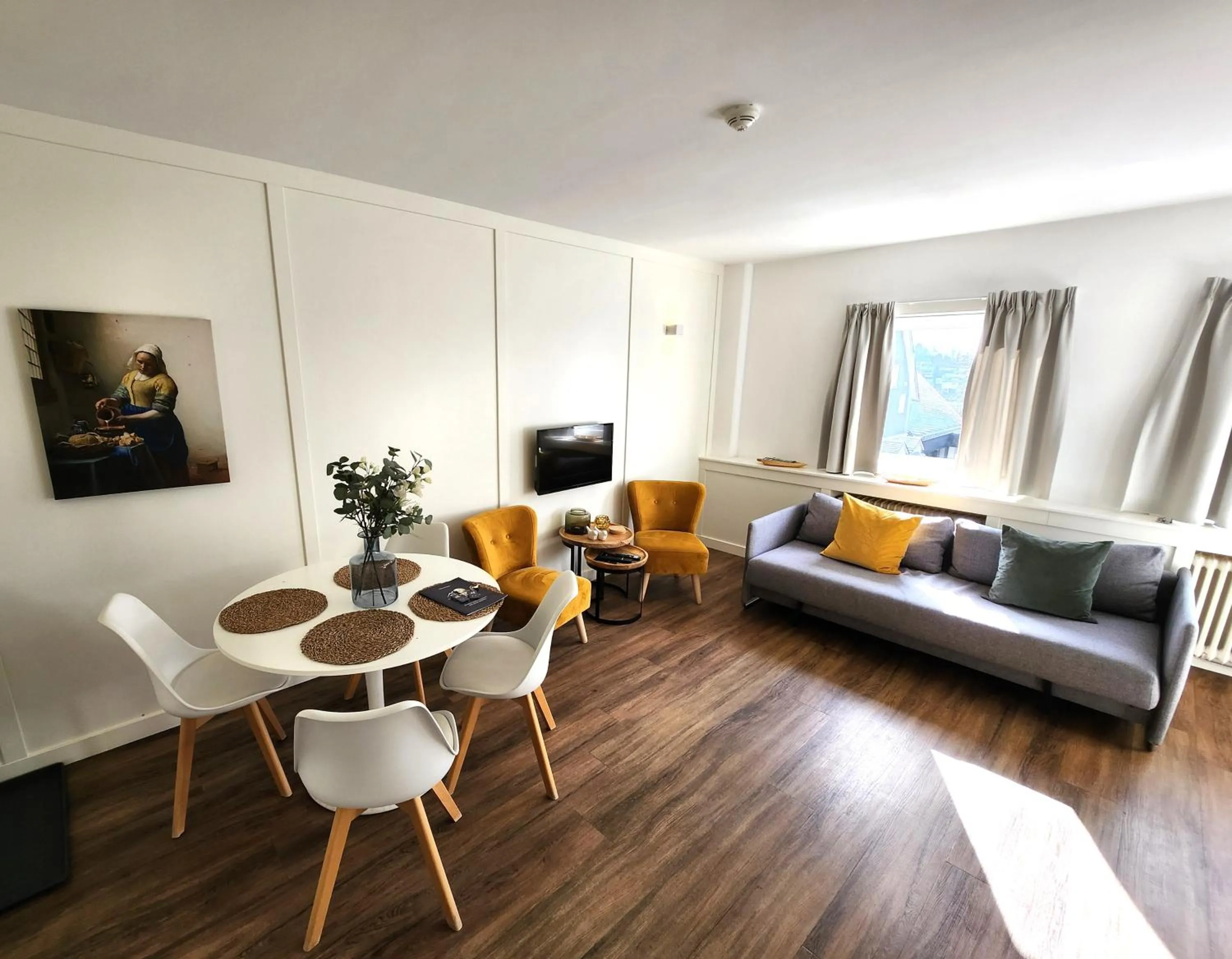 Living room in Die zwei Löwen Ferienwohnungen